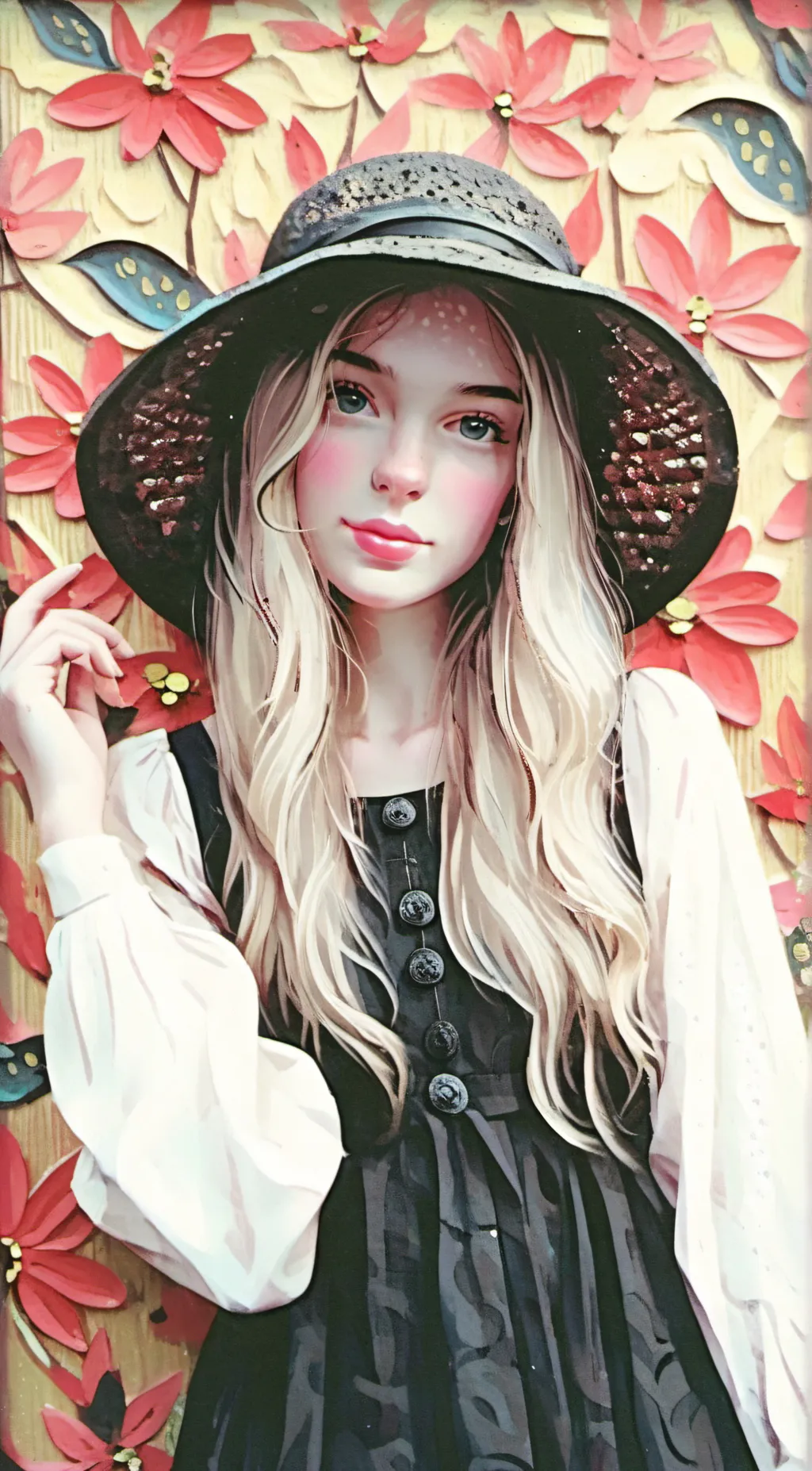 ai character: Cynthia  background