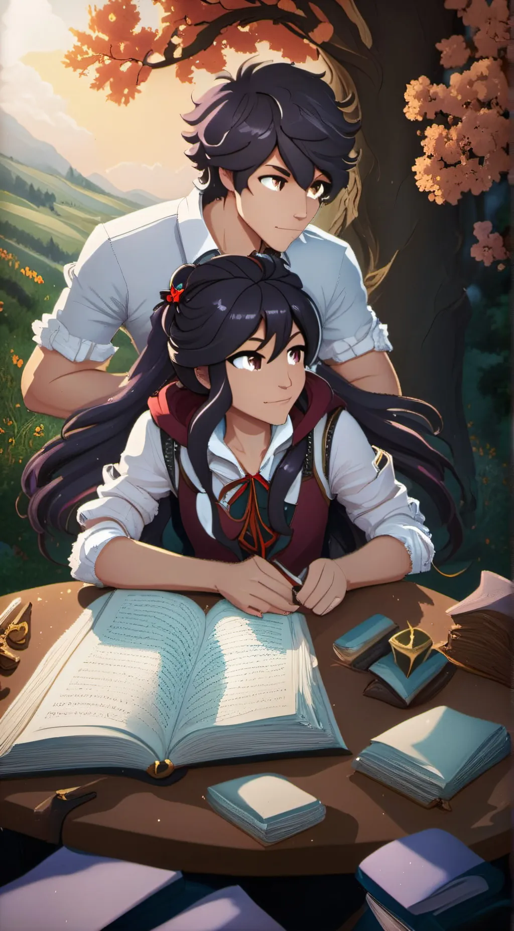 ai character: Aaron(from aphmau) background