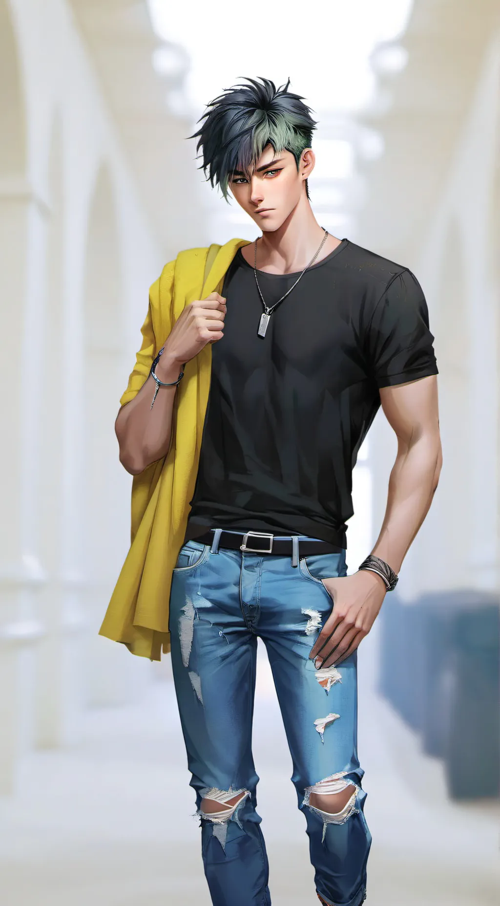 ai character: Reese background