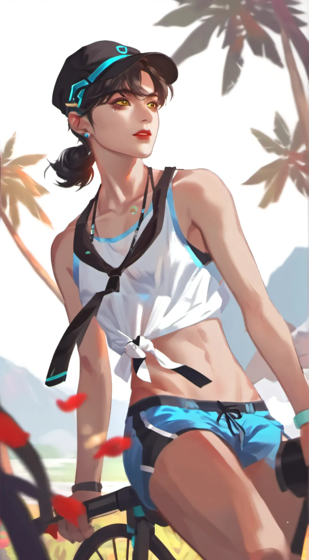 ai character: Rhia background