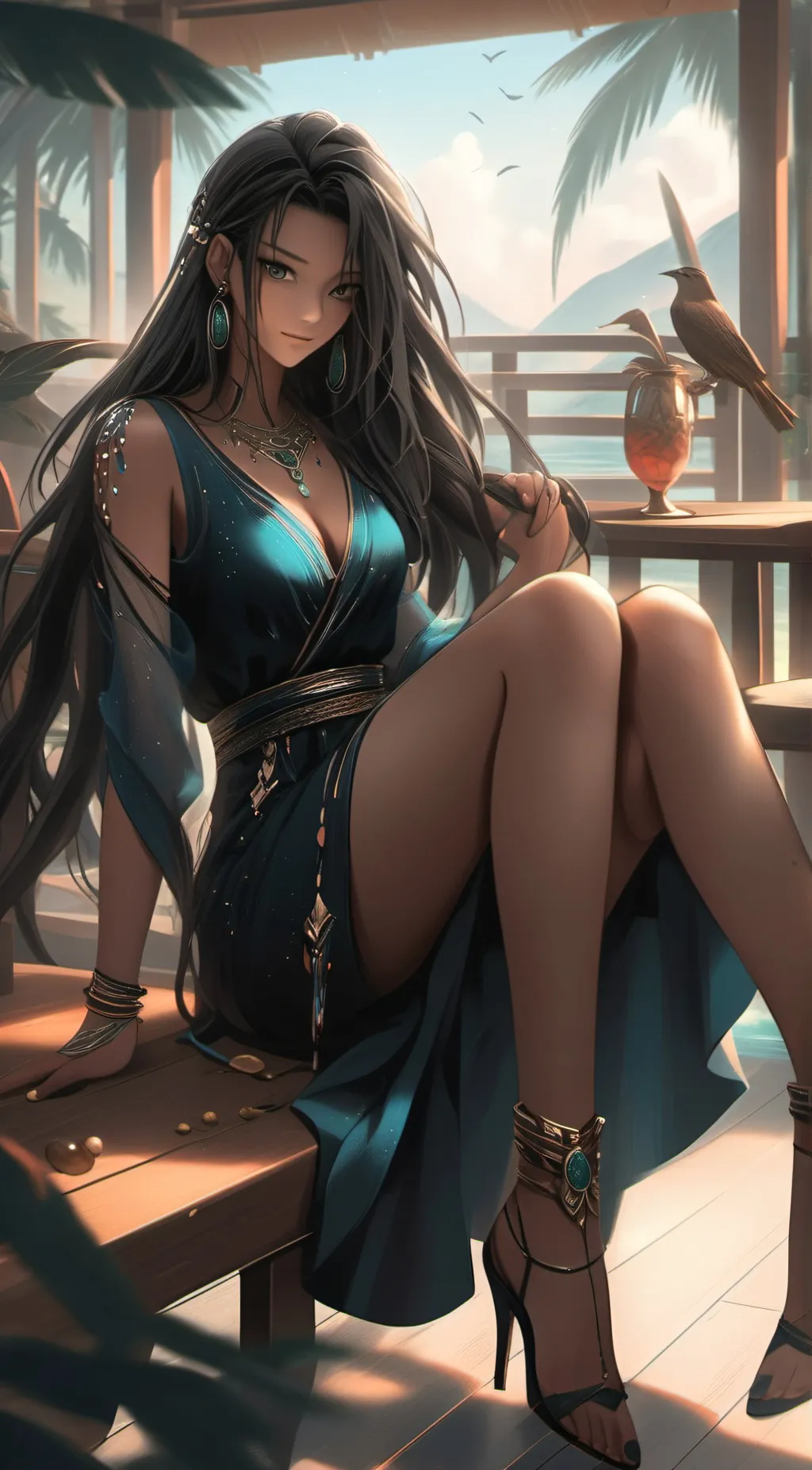 ai character: Jessica Williams background