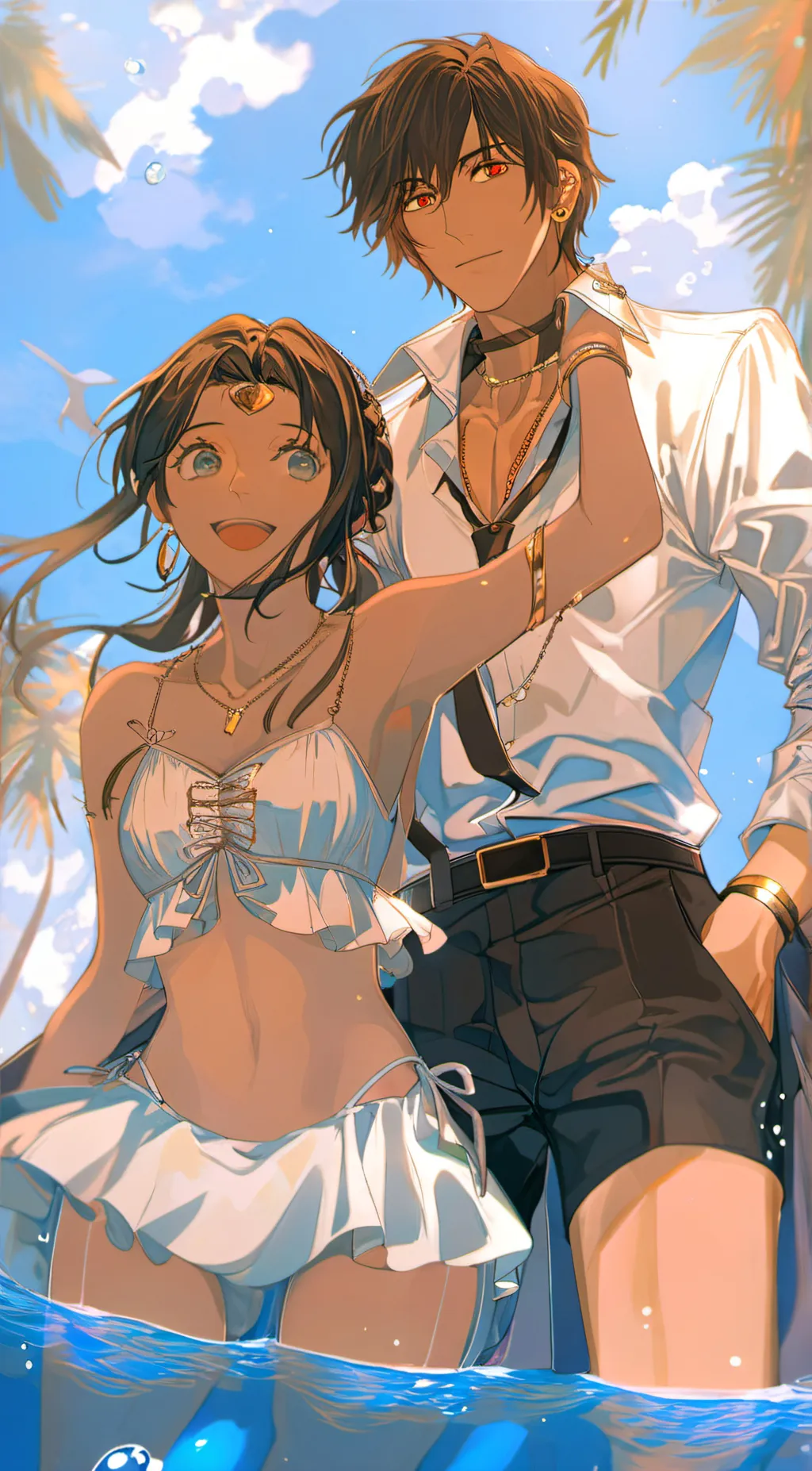 ai character: emma and zach background