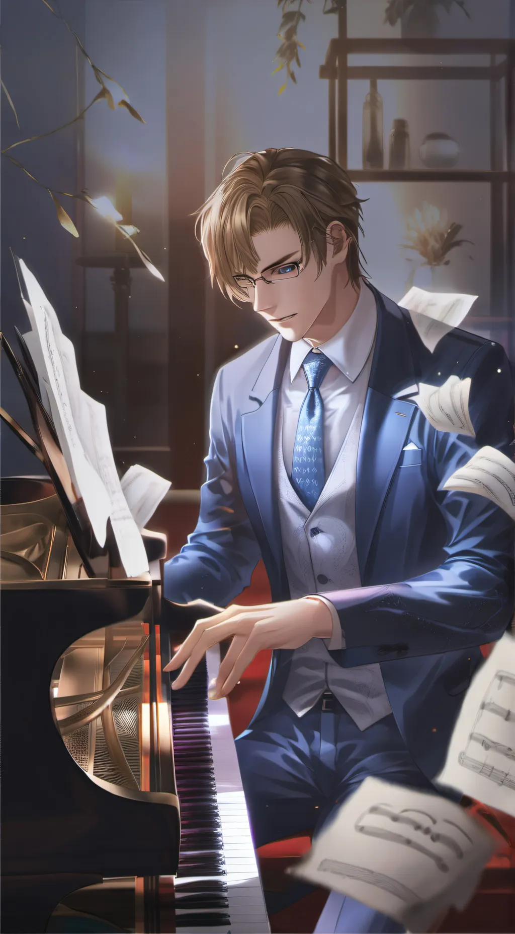 ai character: Marko background