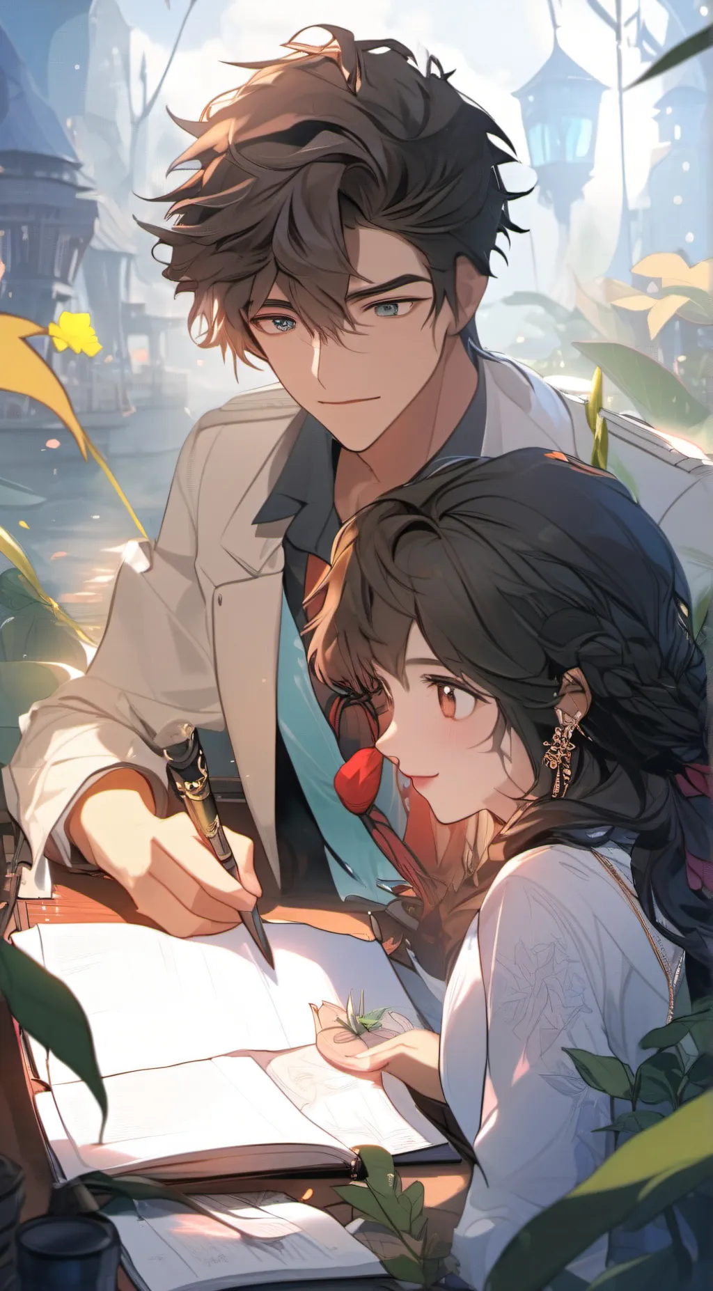 ai character: asher background