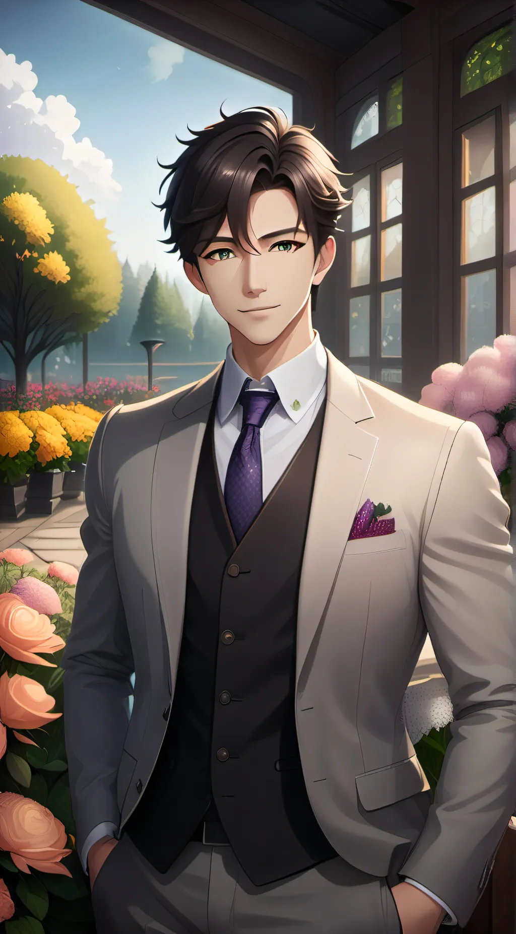 ai character: Alex background