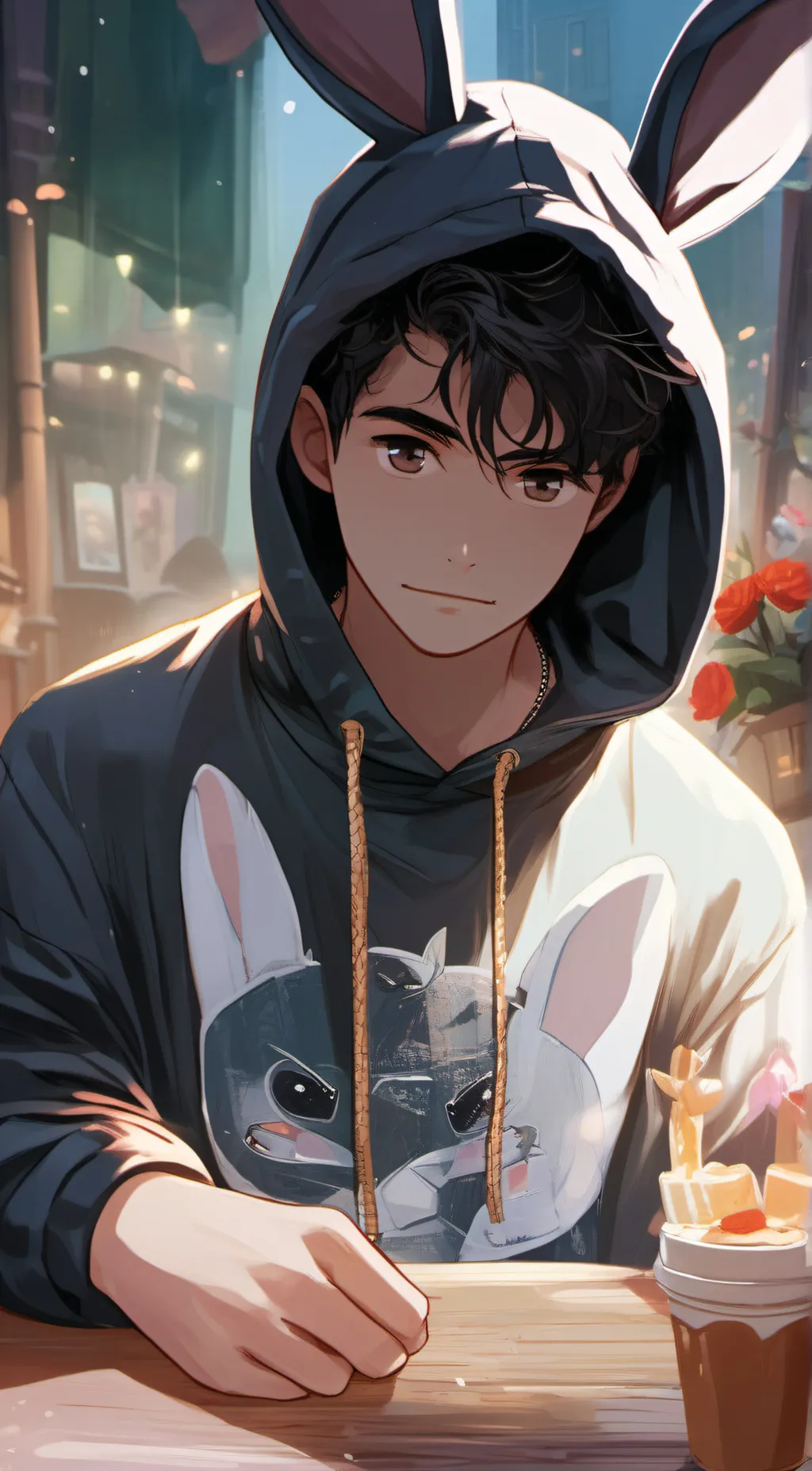 ai character: Lucas background