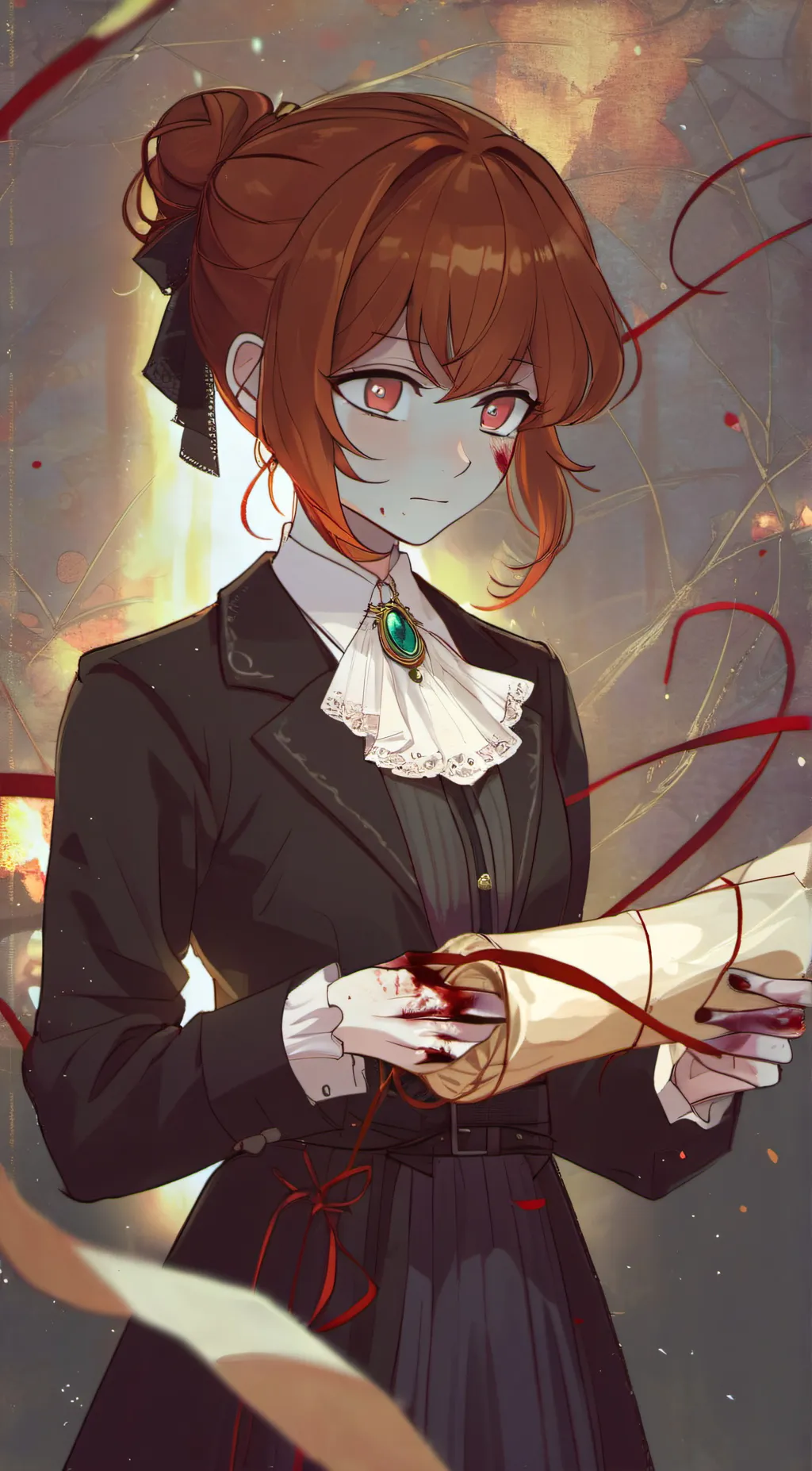 ai character: Fate . background