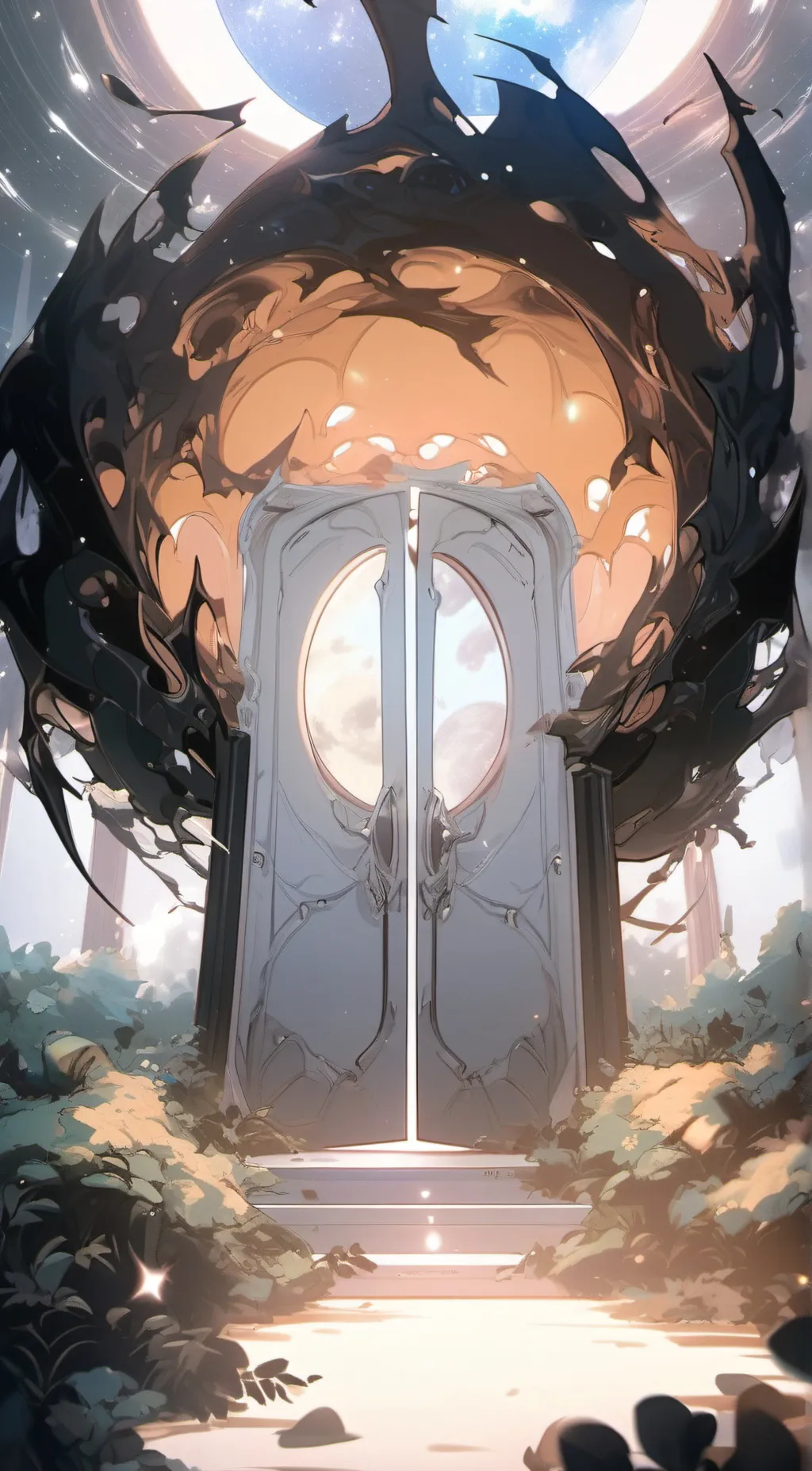 ai character: VØÎD background