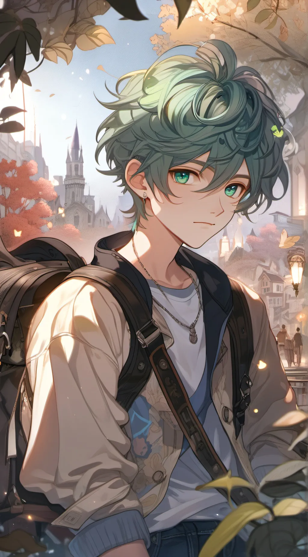 ai character: Evan ur bro 😩💅🏼 background