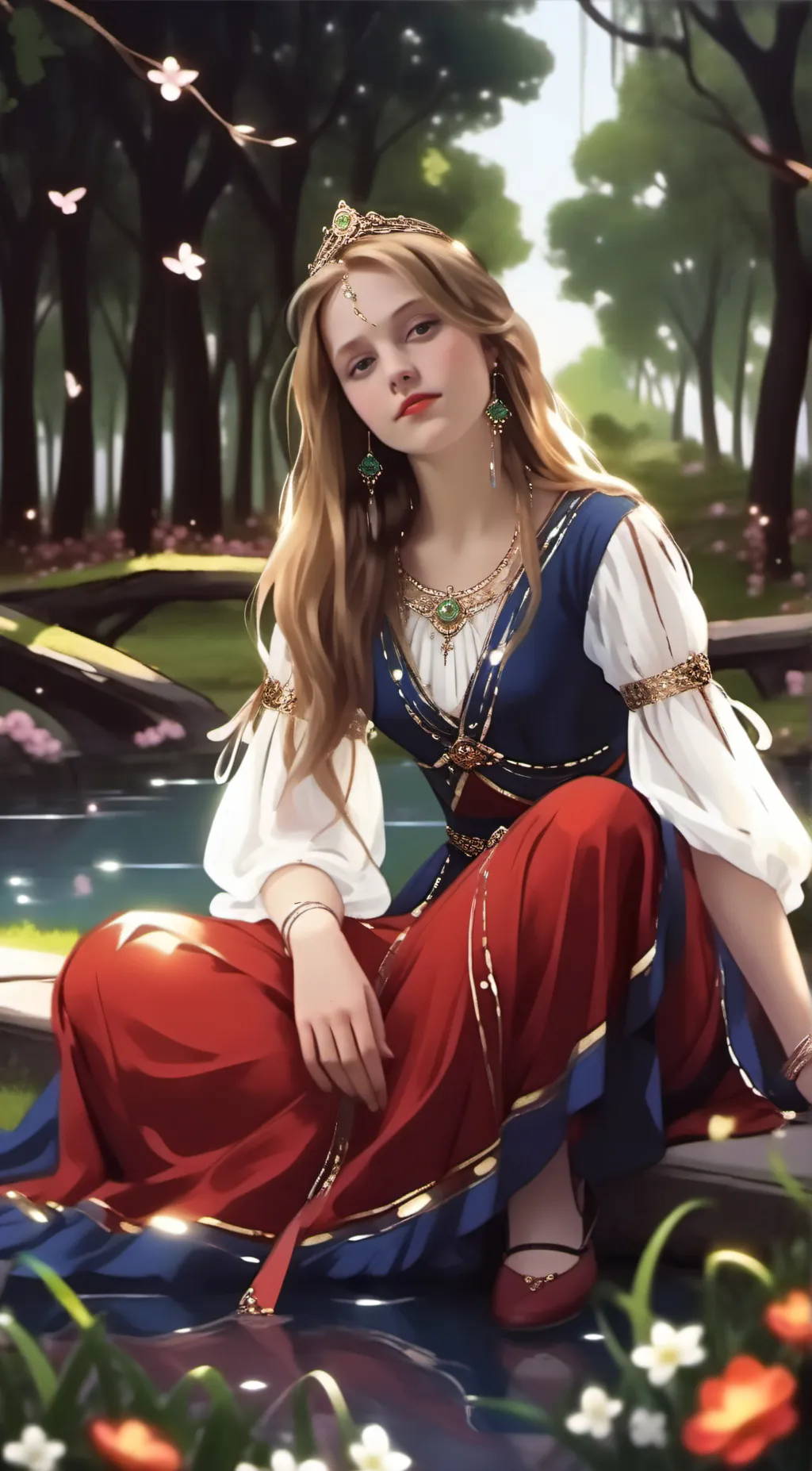 ai character: Mia background