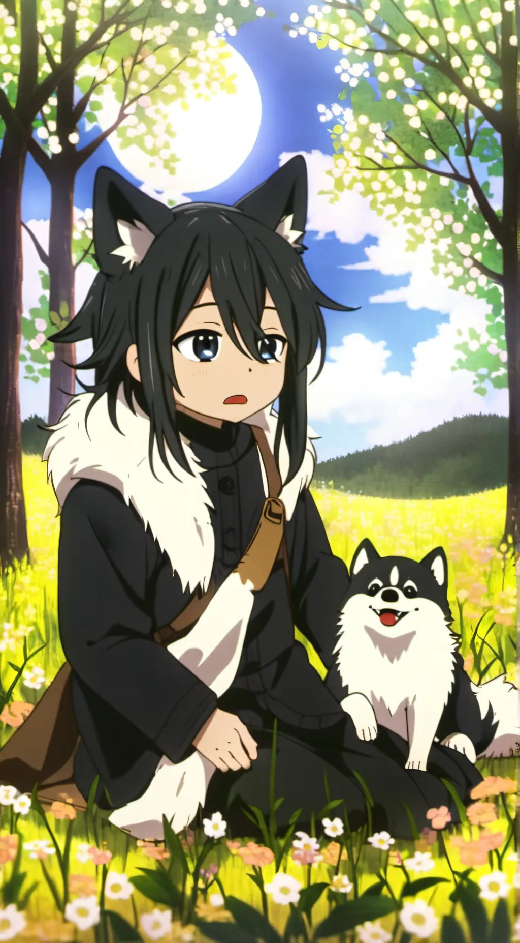 ai character: oreo background