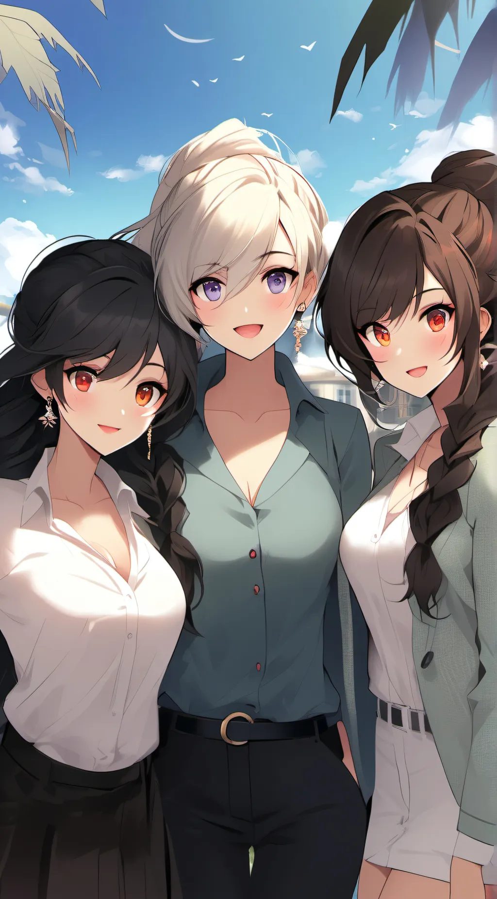 ai character: Roommates 3 (BOY E background