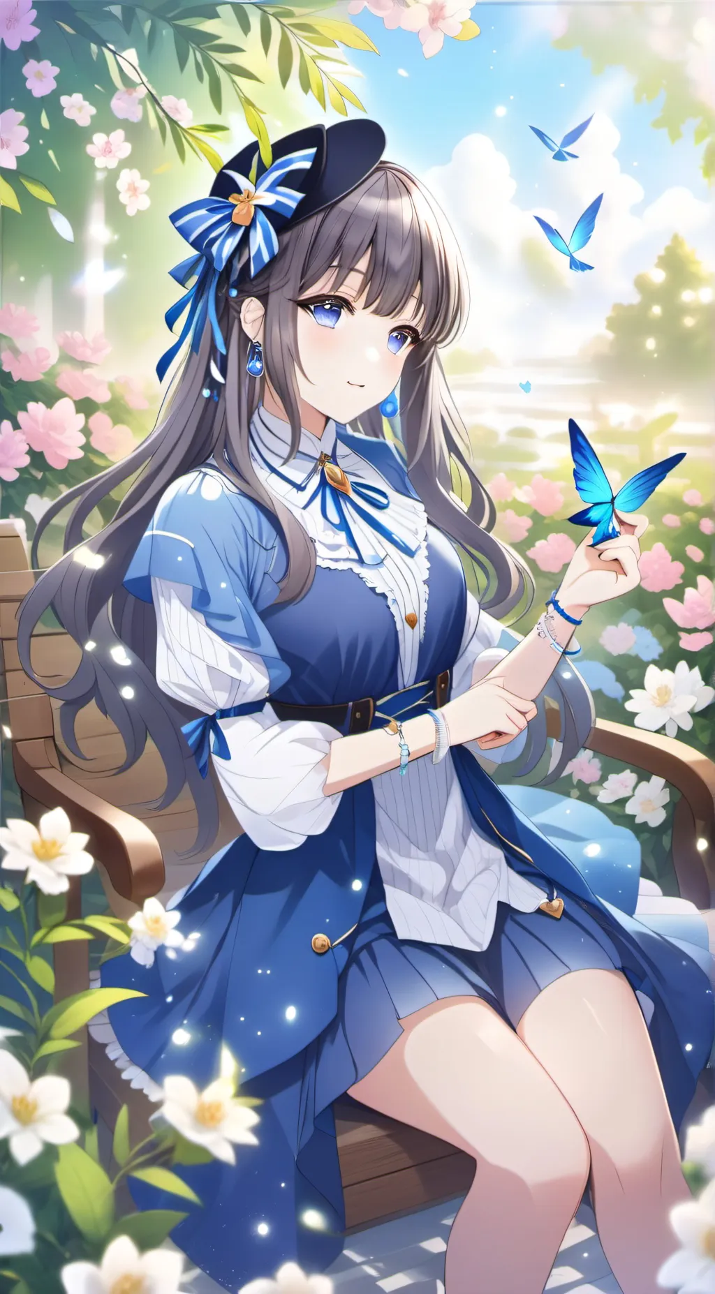 ai character: sapphire smith background