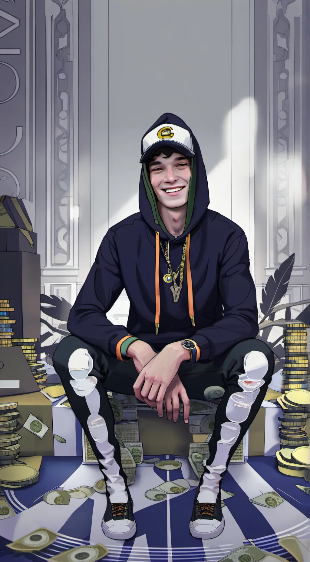 ai character: Aiden background