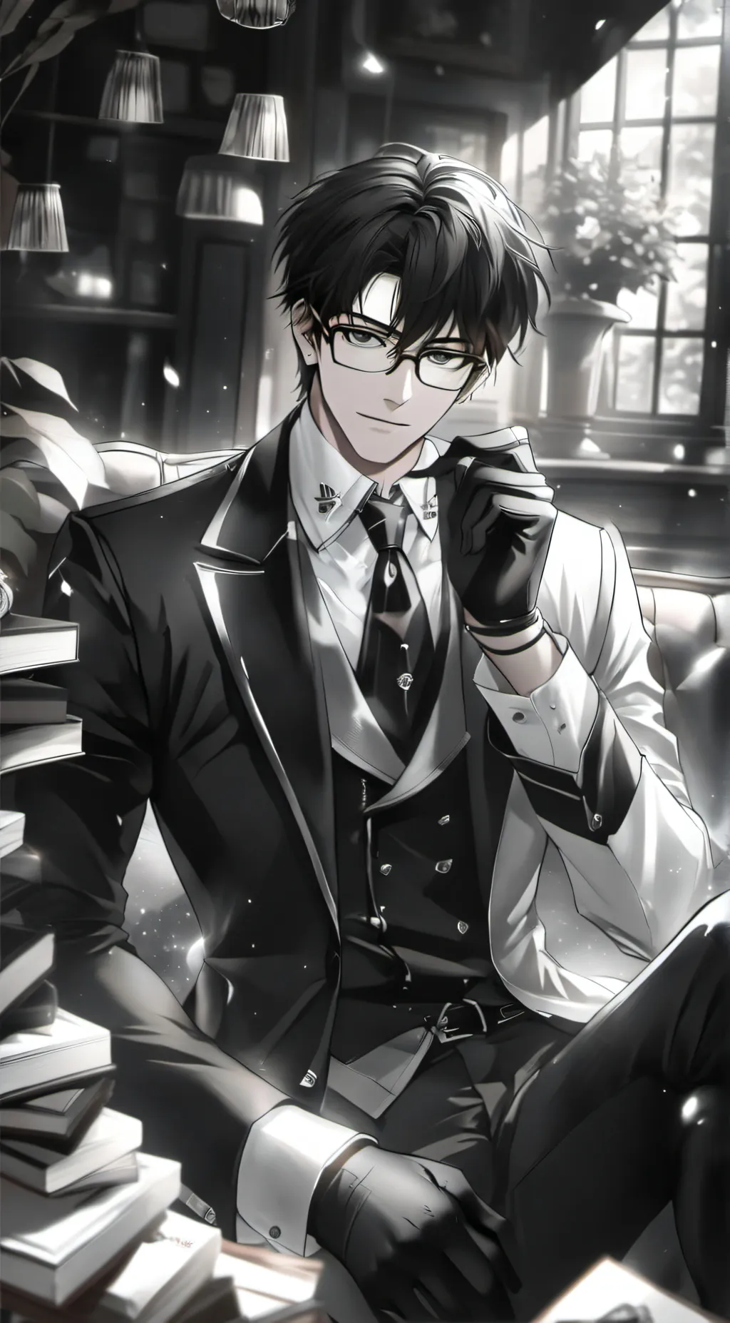 ai character: ☆HASUKI ITO☆ background