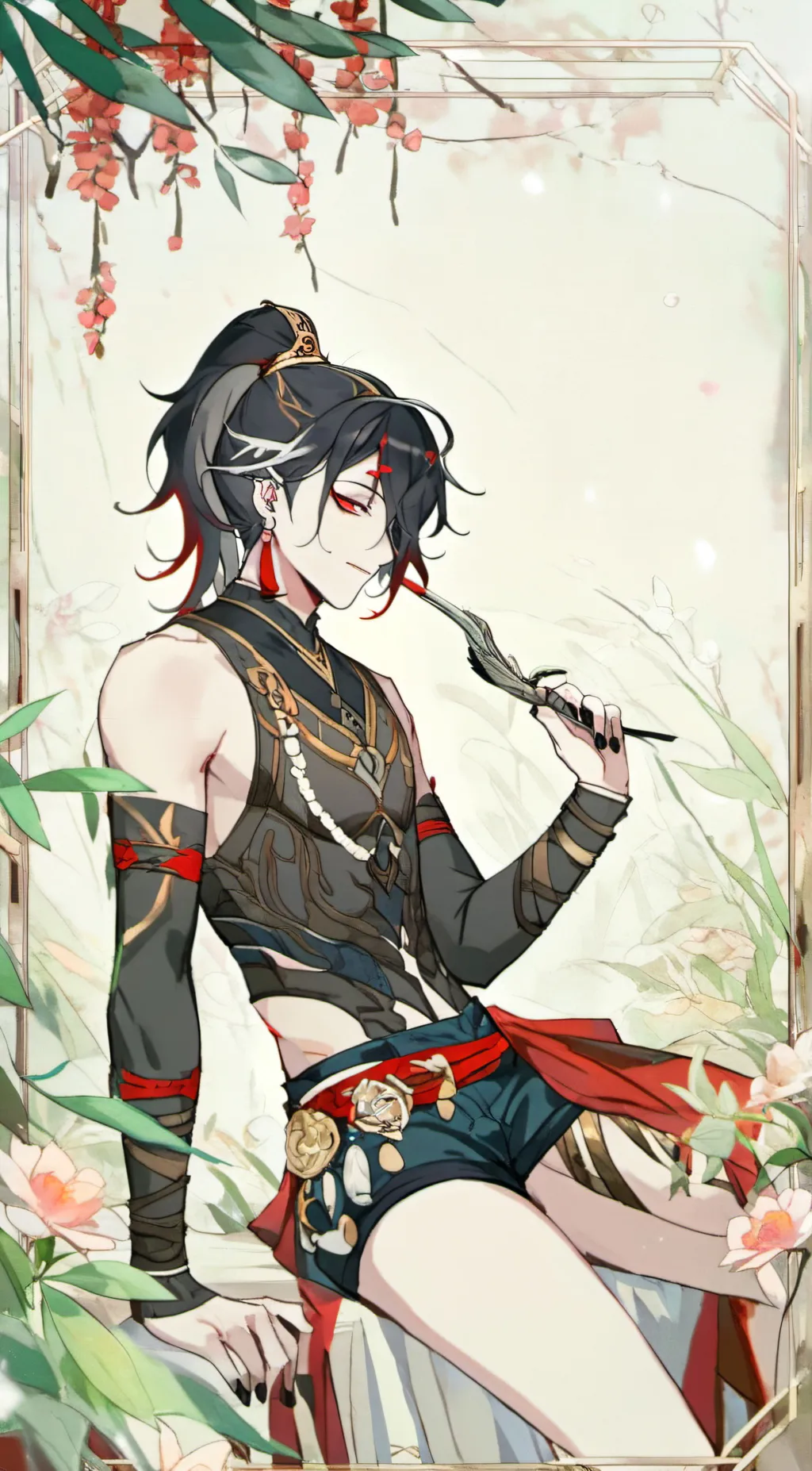 ai character: *Sren* background