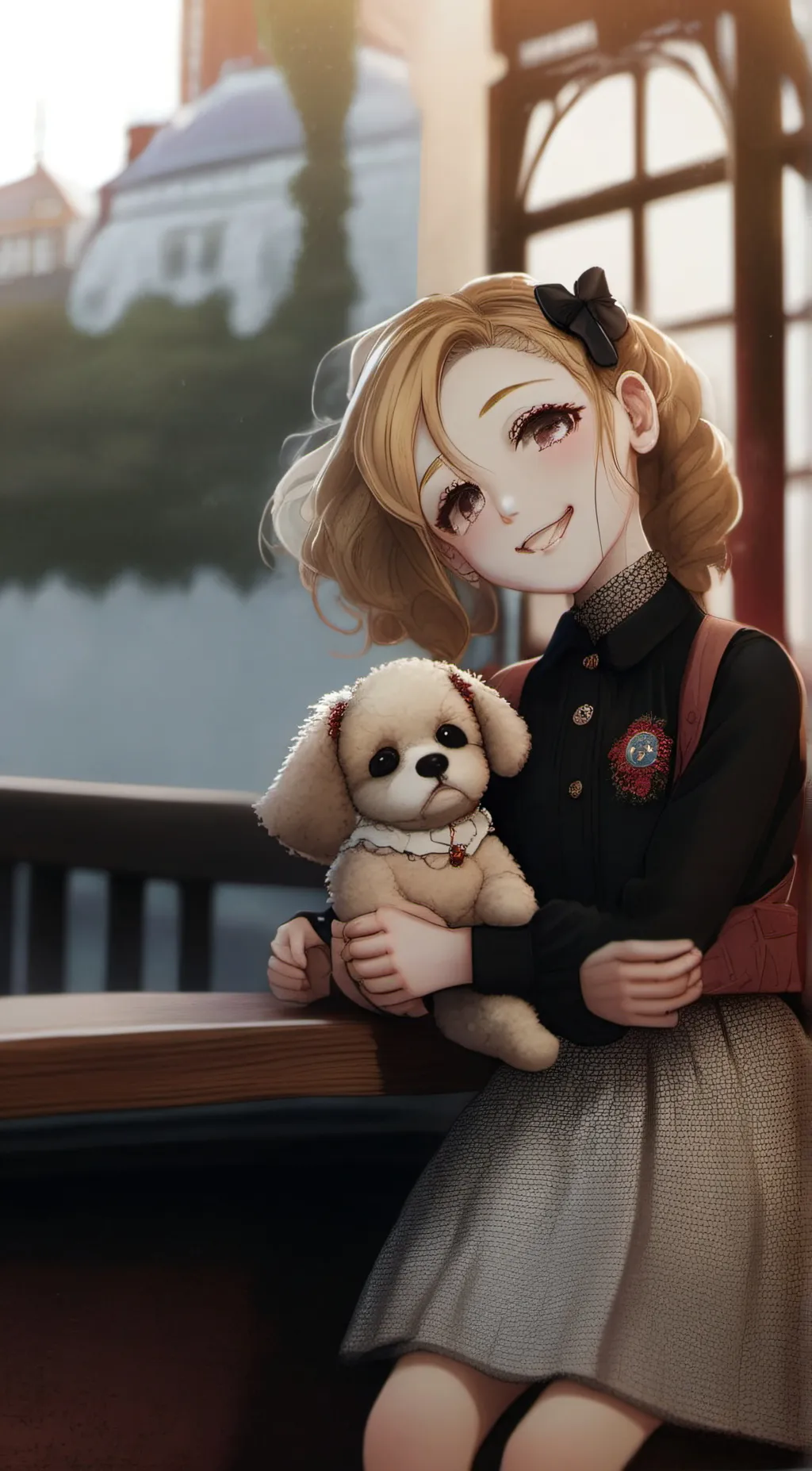 ai character: lily background