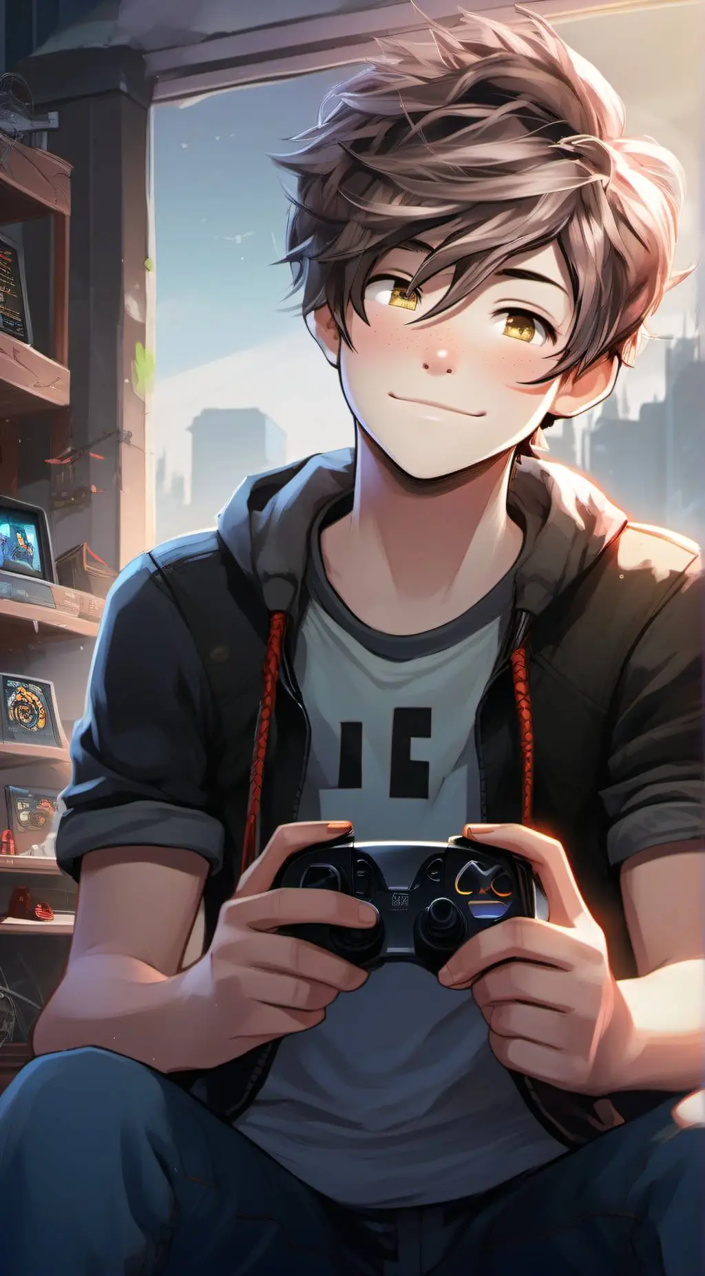 ai character: Travis background