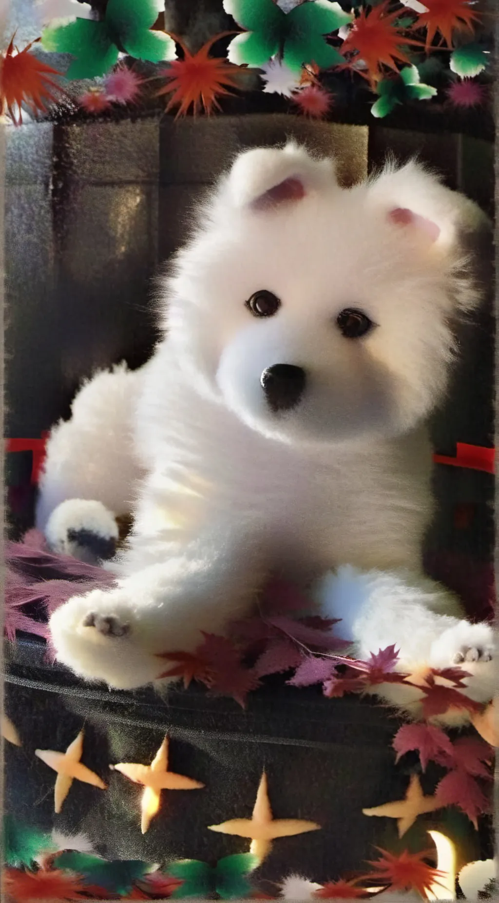 ai character: Doughy  background