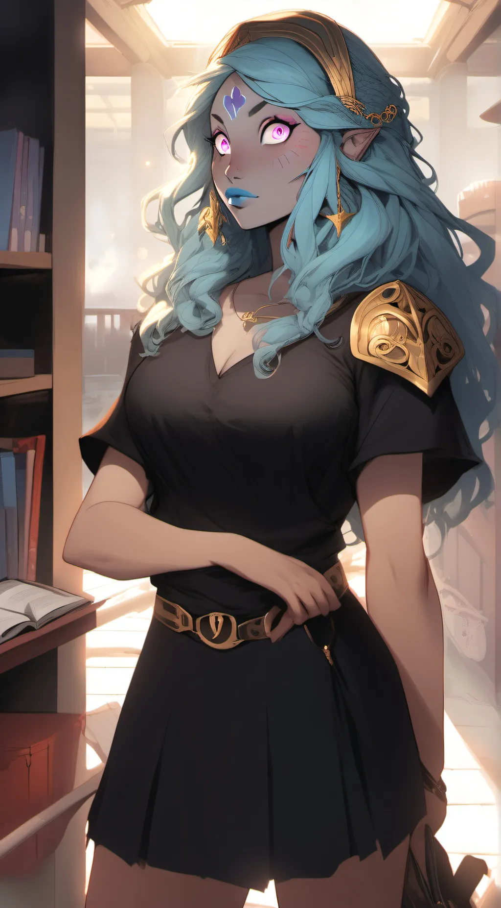 ai character: homa background