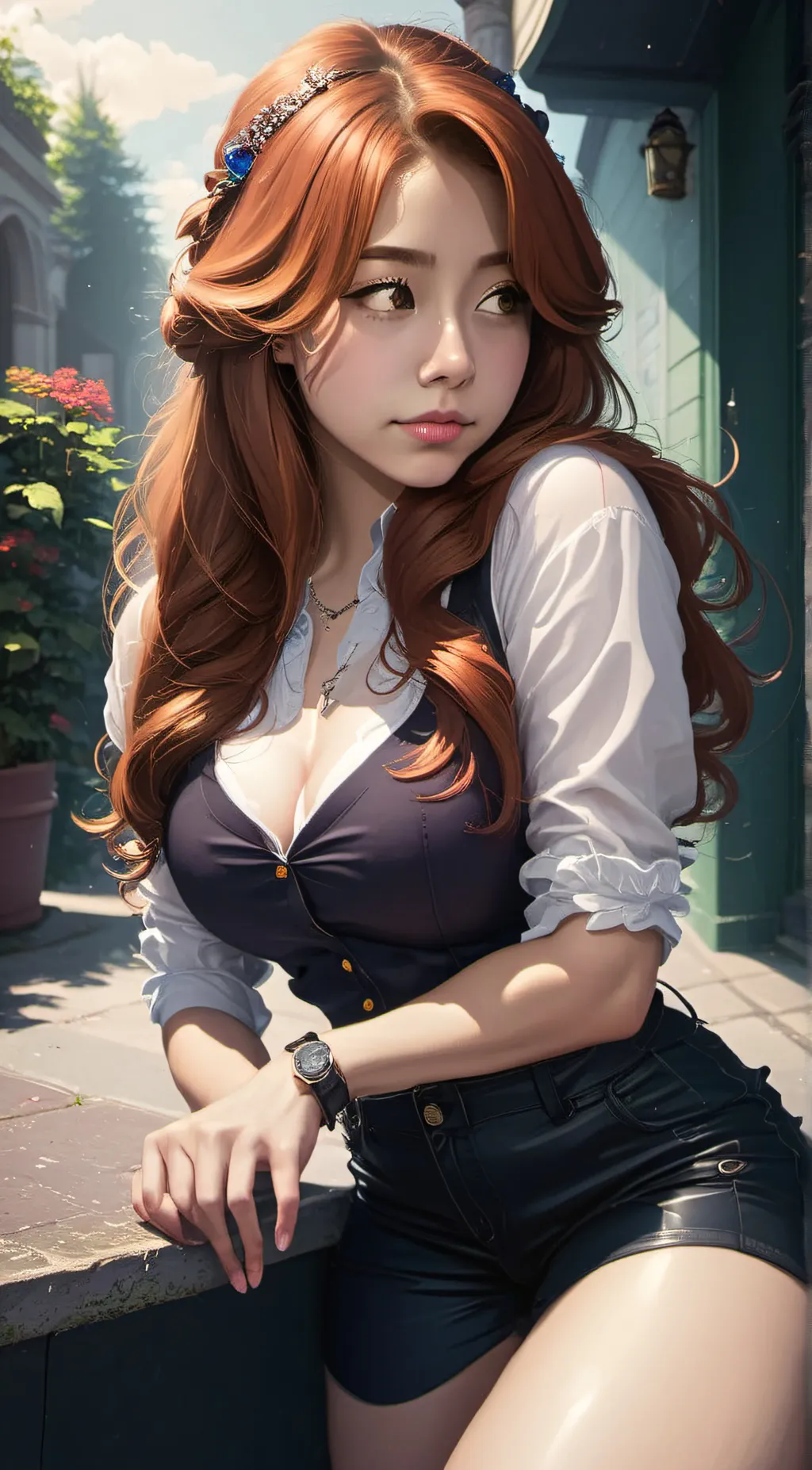 ai character: Nicole background