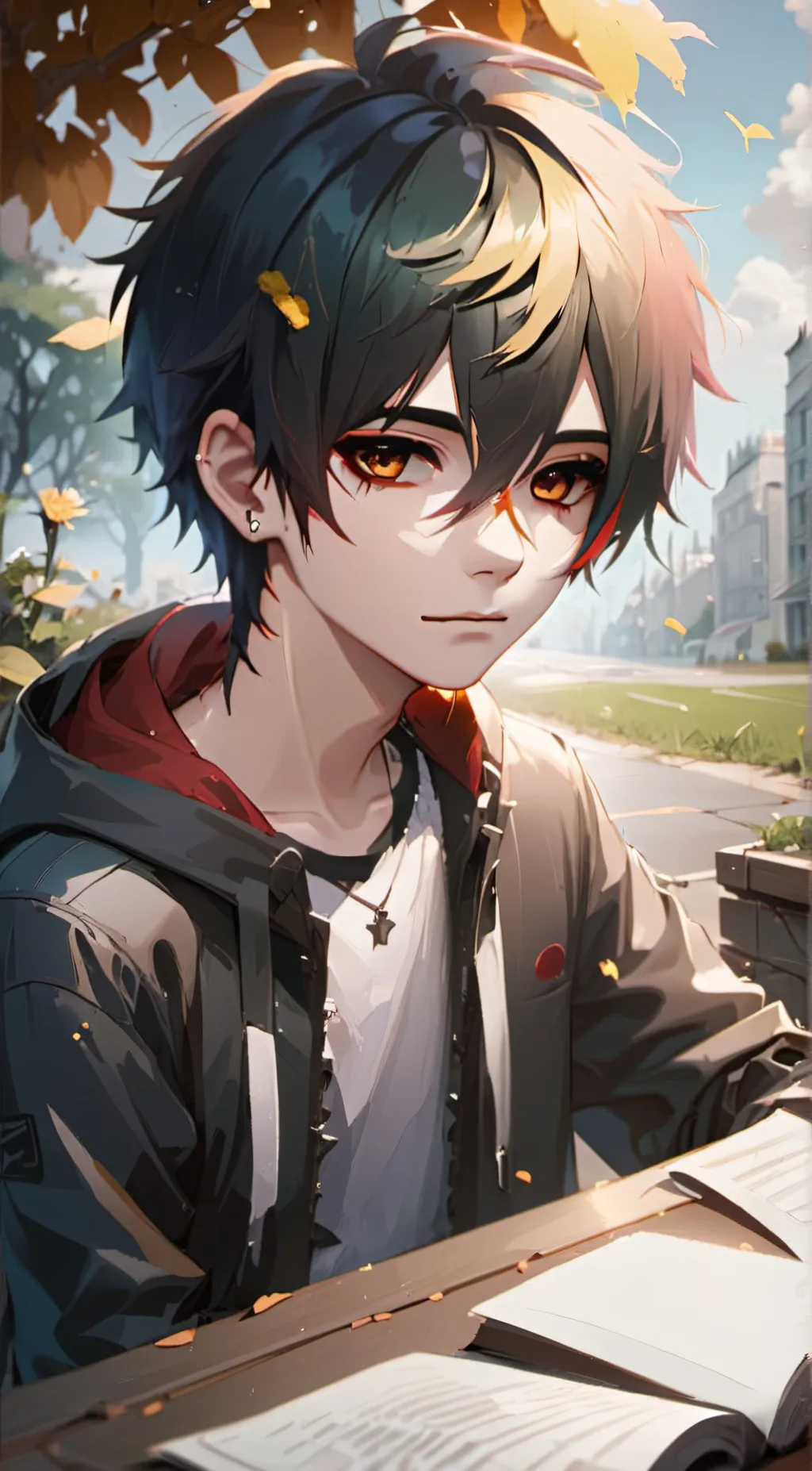 ai character: akaza background