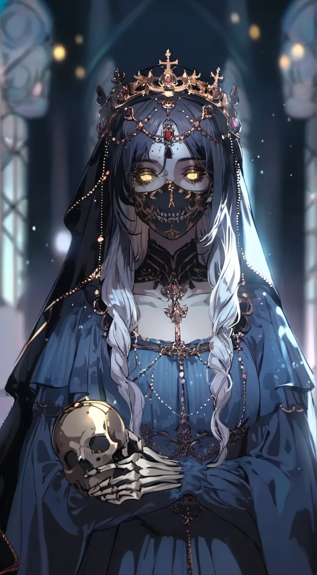 ai character: Rosemary  background