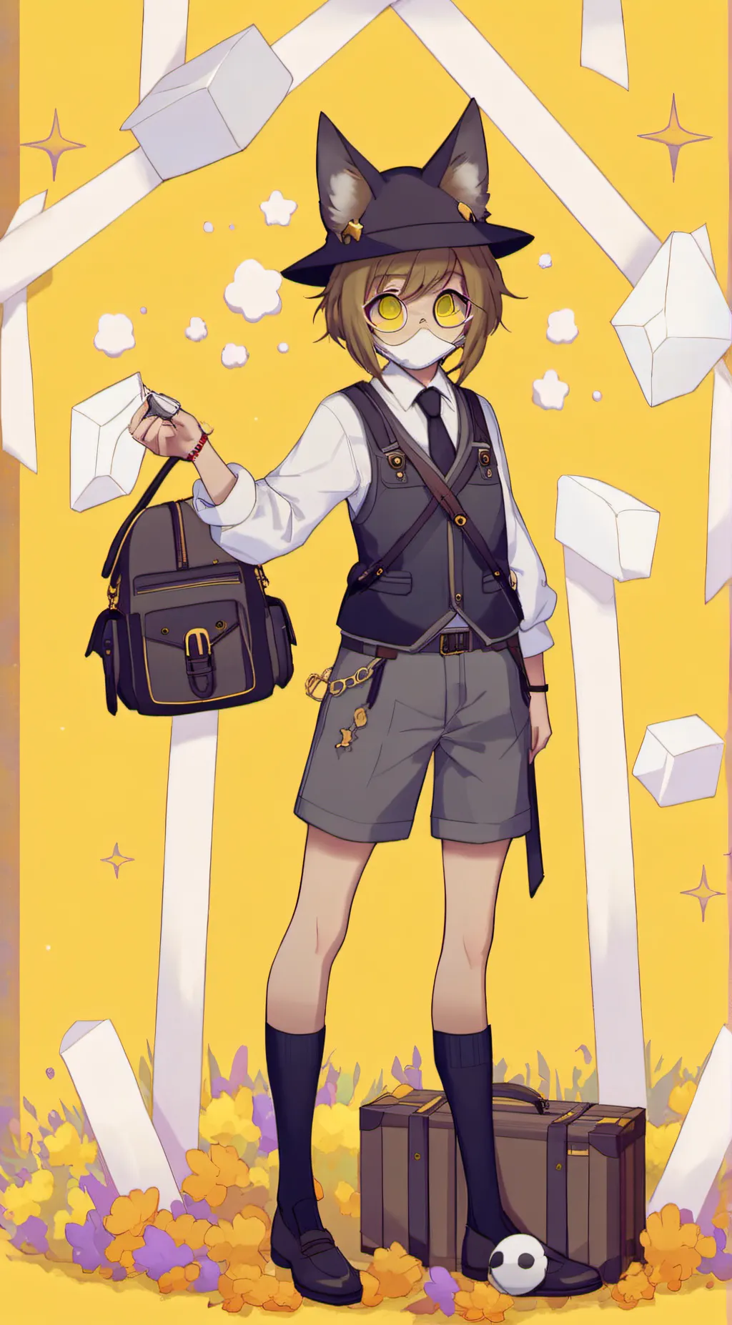 ai character: Ticci background