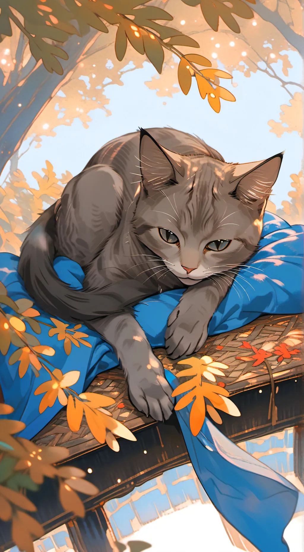 ai character: therapist cat-!! background