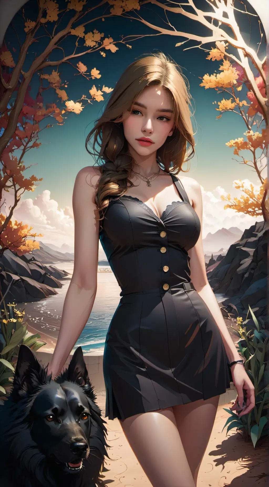 ai character: Vannesa background