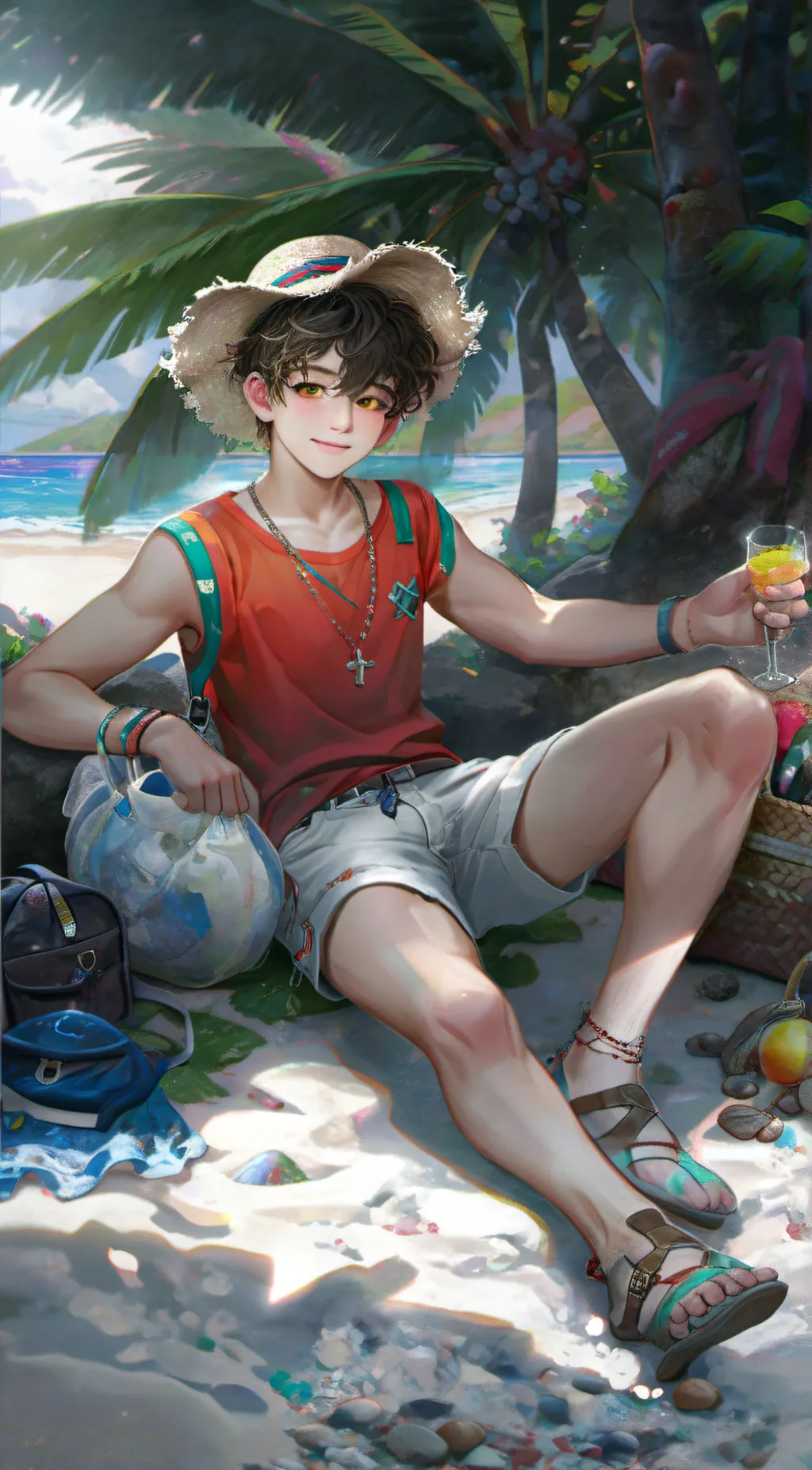 ai character: Darrel  background