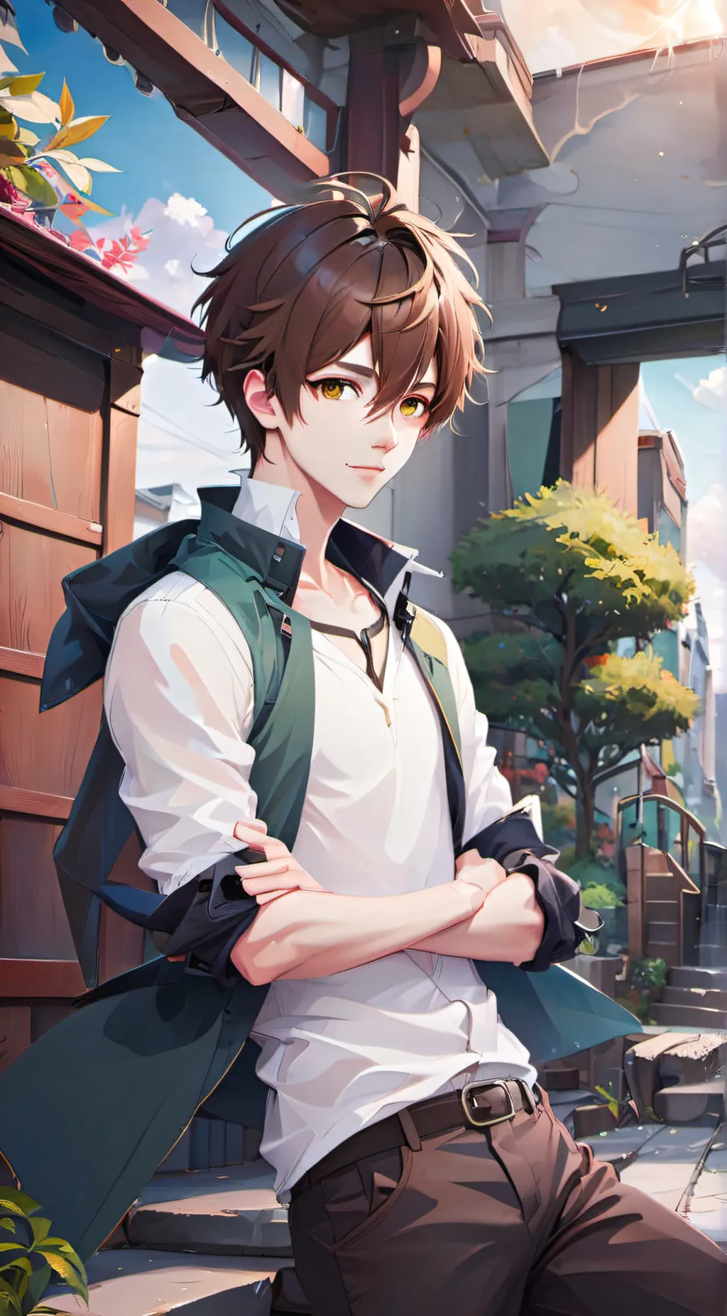 ai character: Simon Rose background