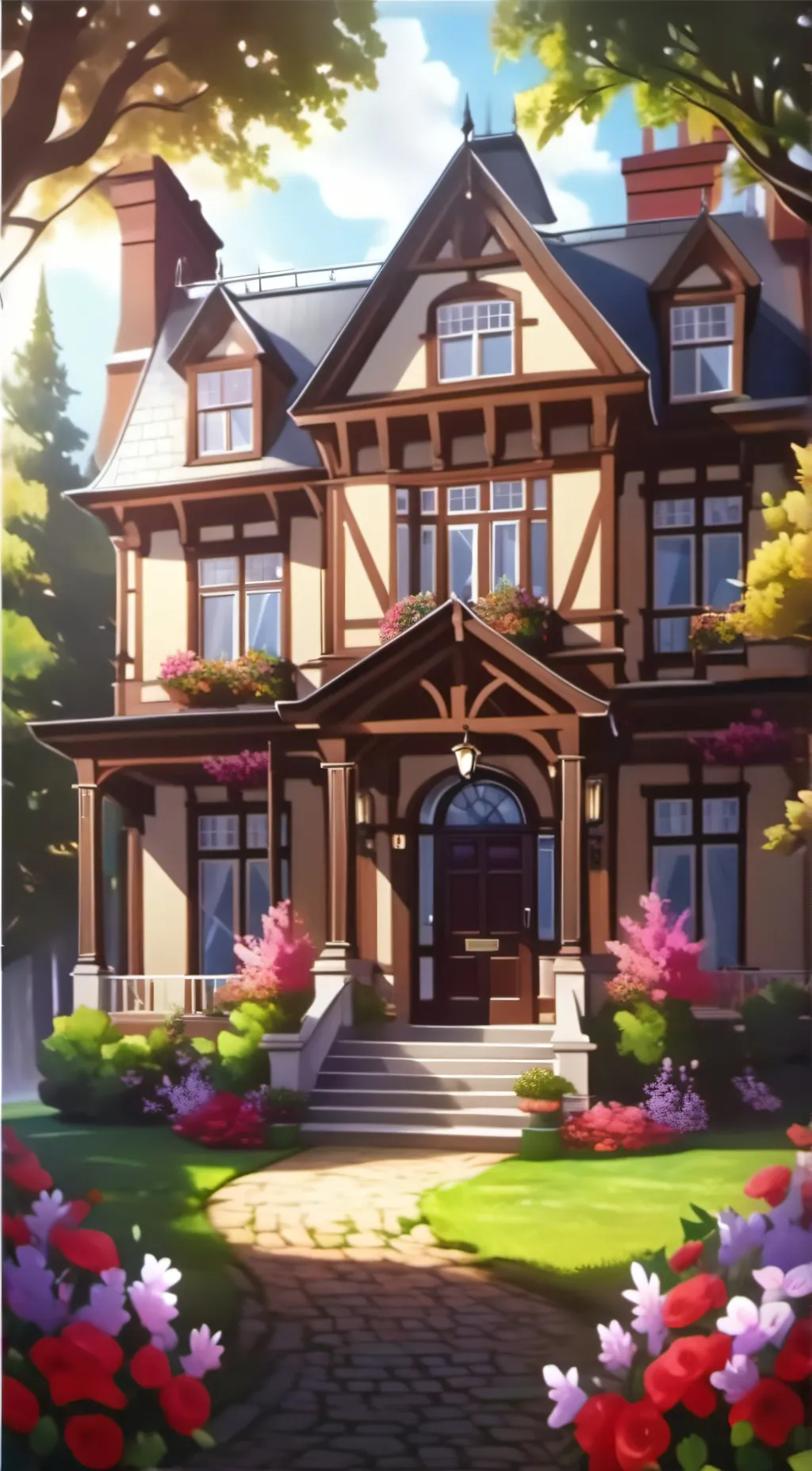 ai character: The Residence  background