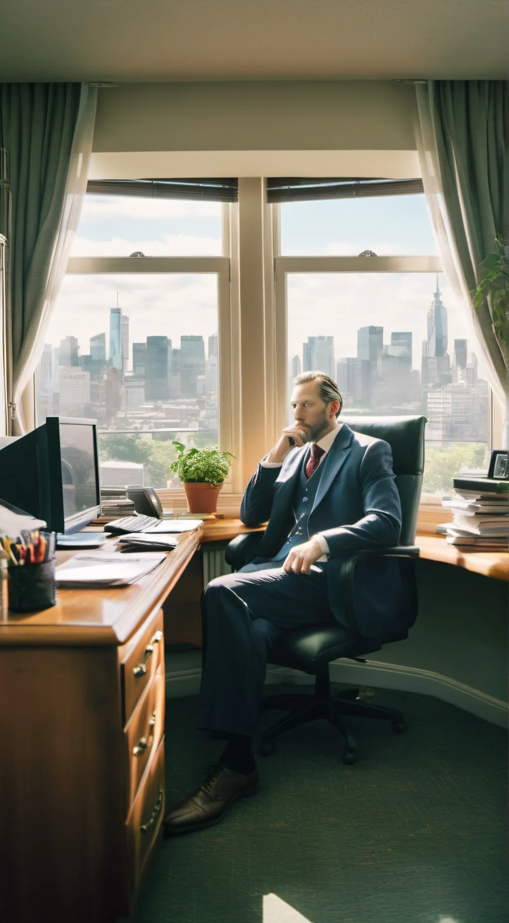 ai character: Your Dad background