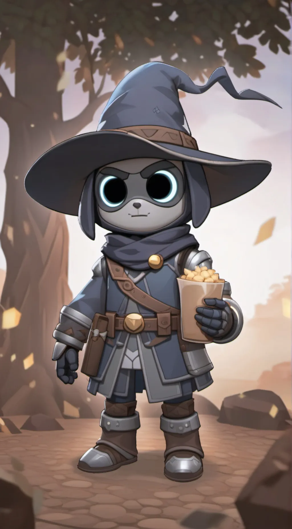 ai character: Barley background