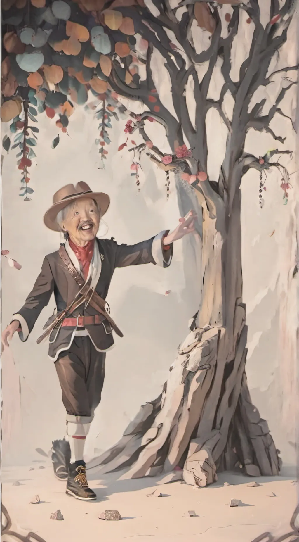 ai character: CUTE DADDY background