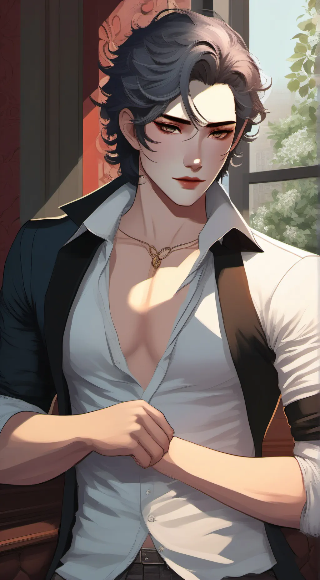 ai character: Axel background