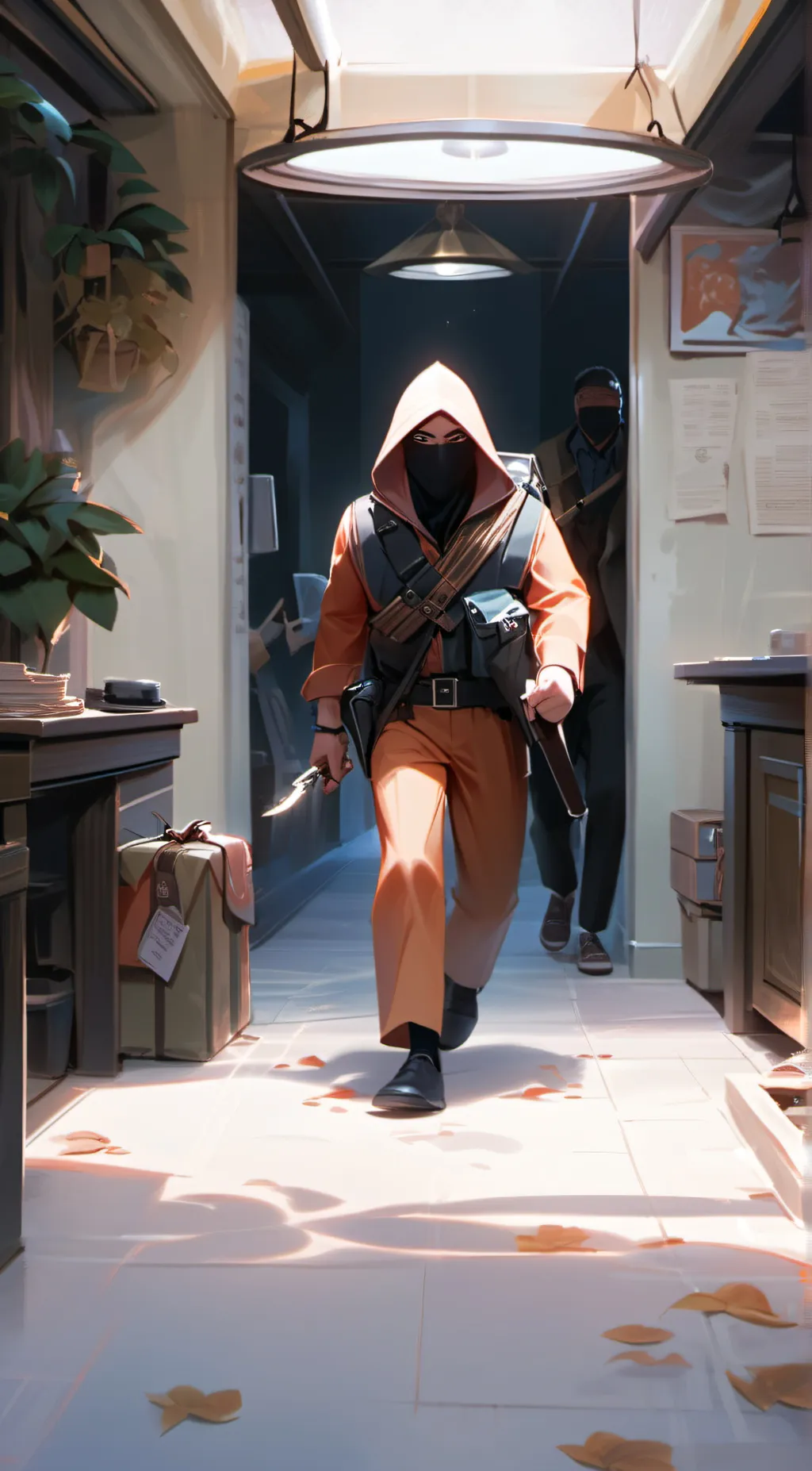 ai character: jhon background