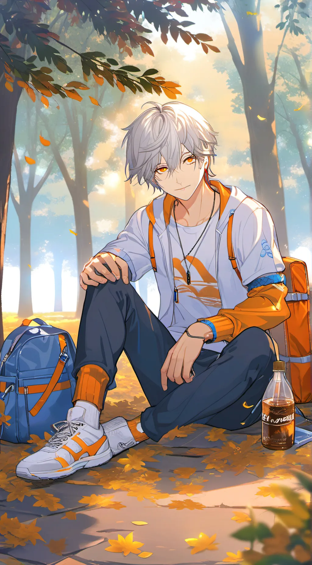ai character: Tsuru maru background