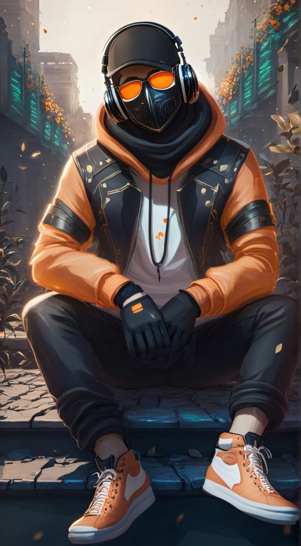 ai character: Thermo background