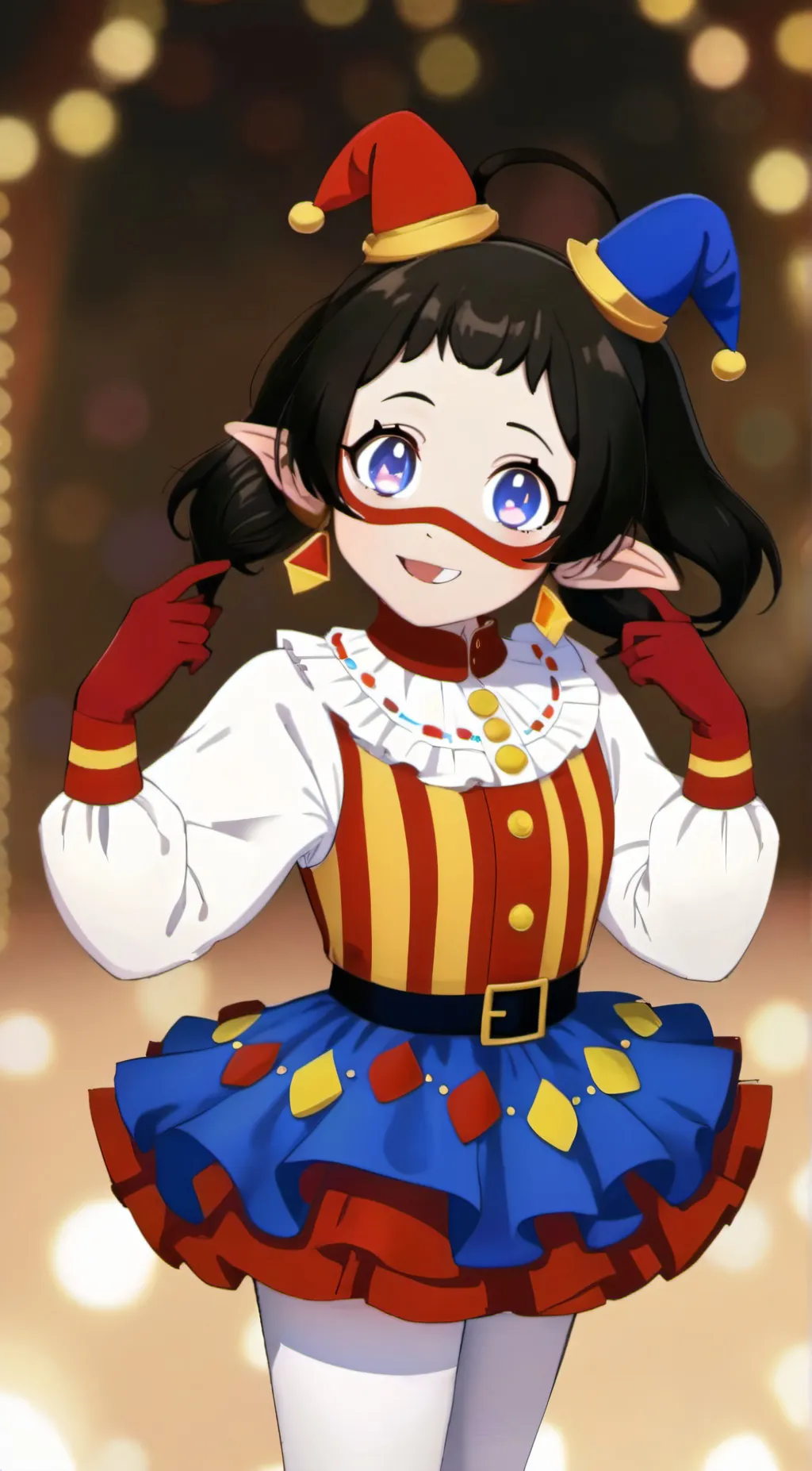 ai character: pomni  background