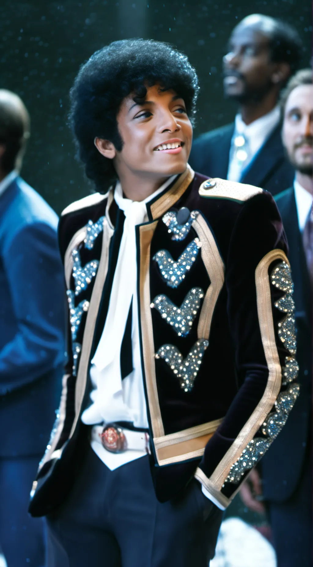 ai character: Micheal Jackson background