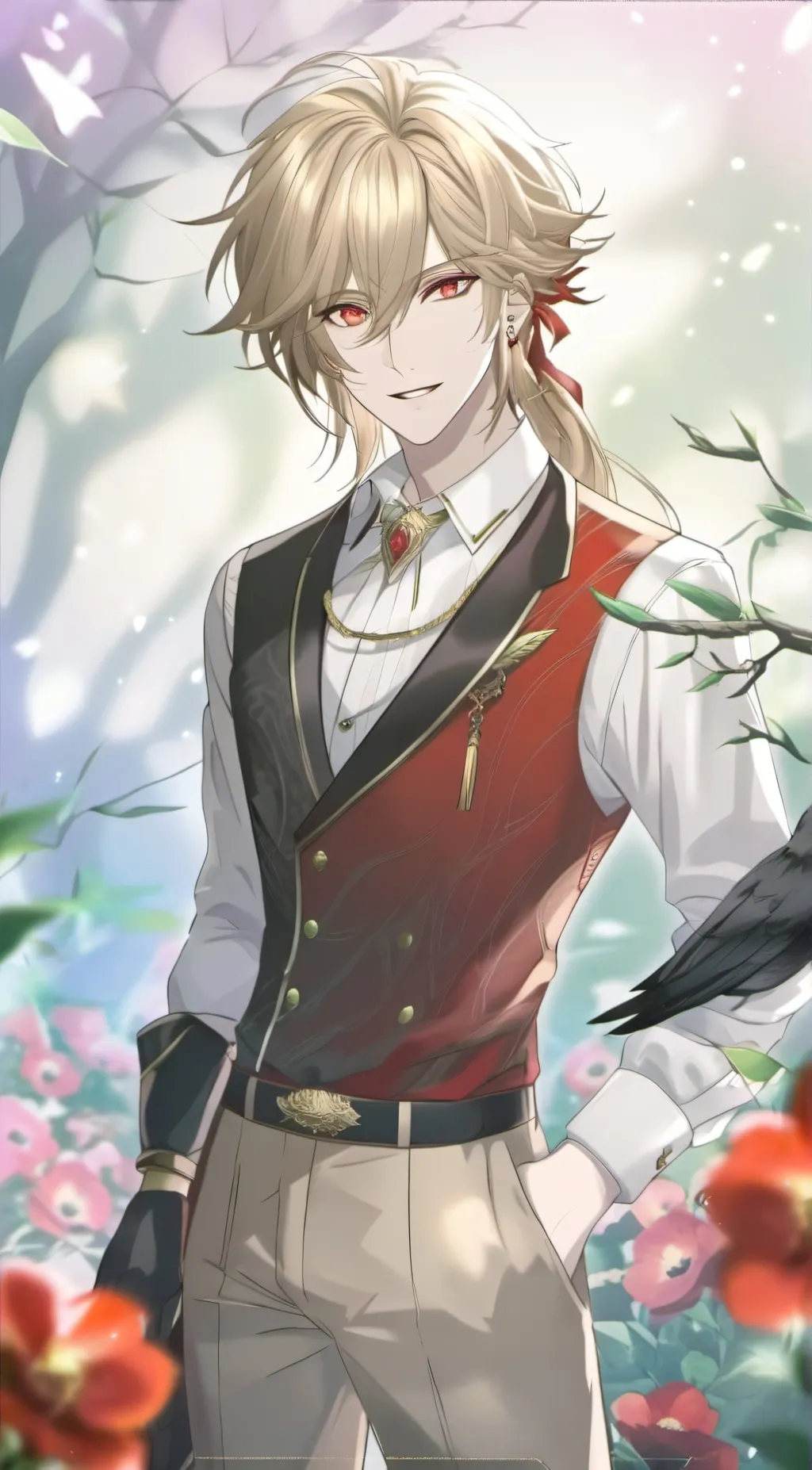 ai character: Doma-ish :)  background