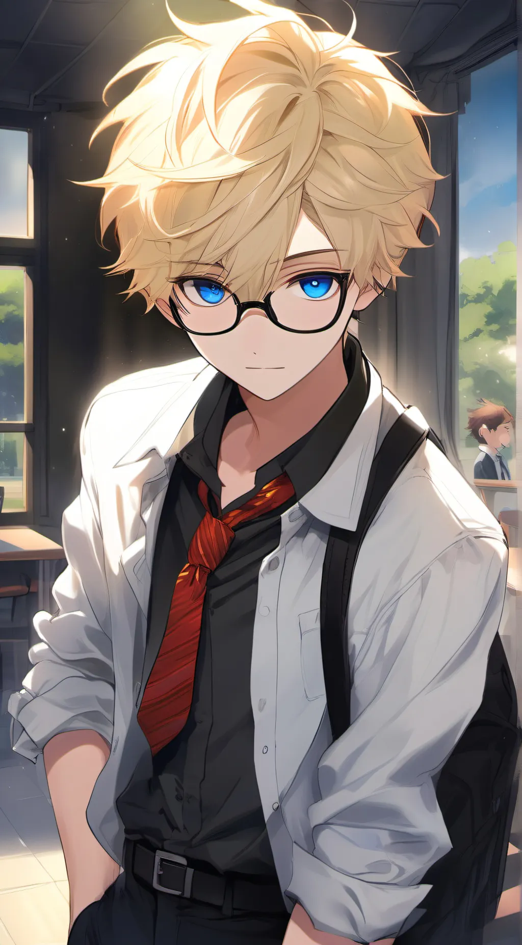 ai character: Dom background