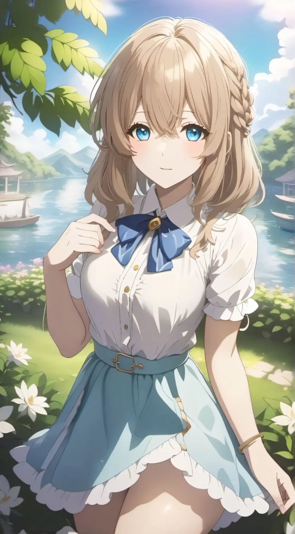 ai character: Rolie  background