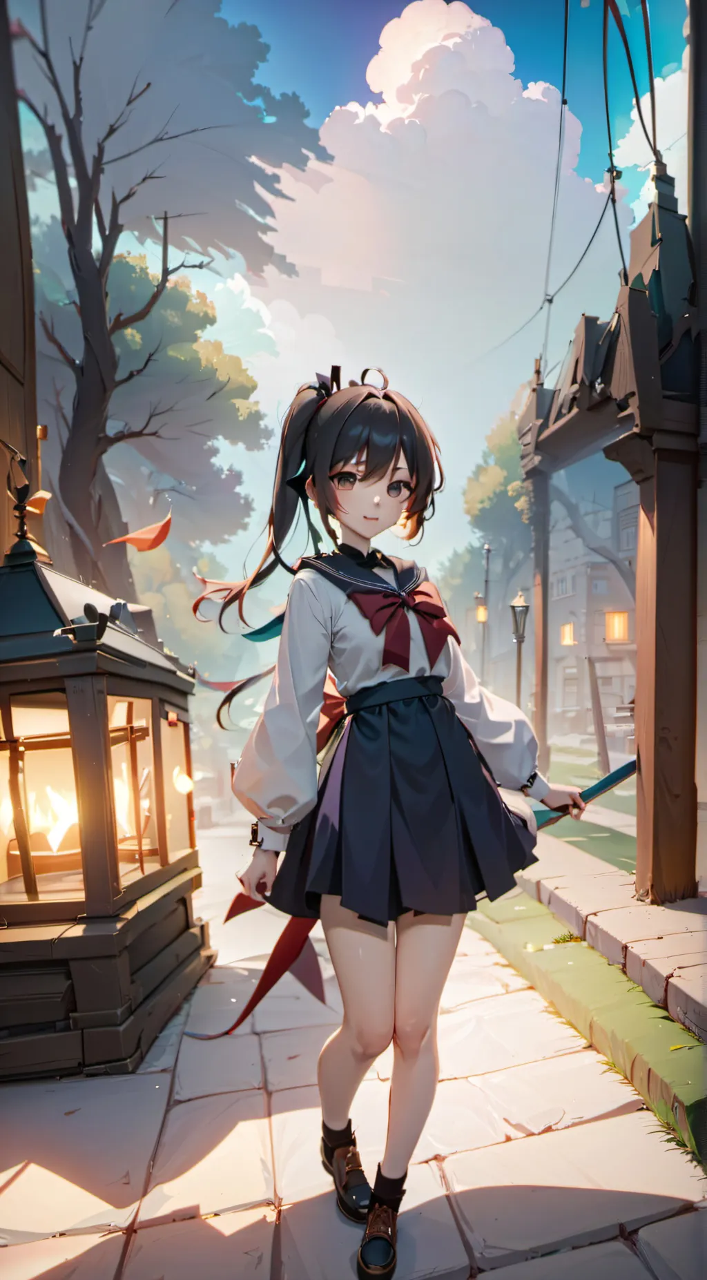 ai character: Sara heyna background