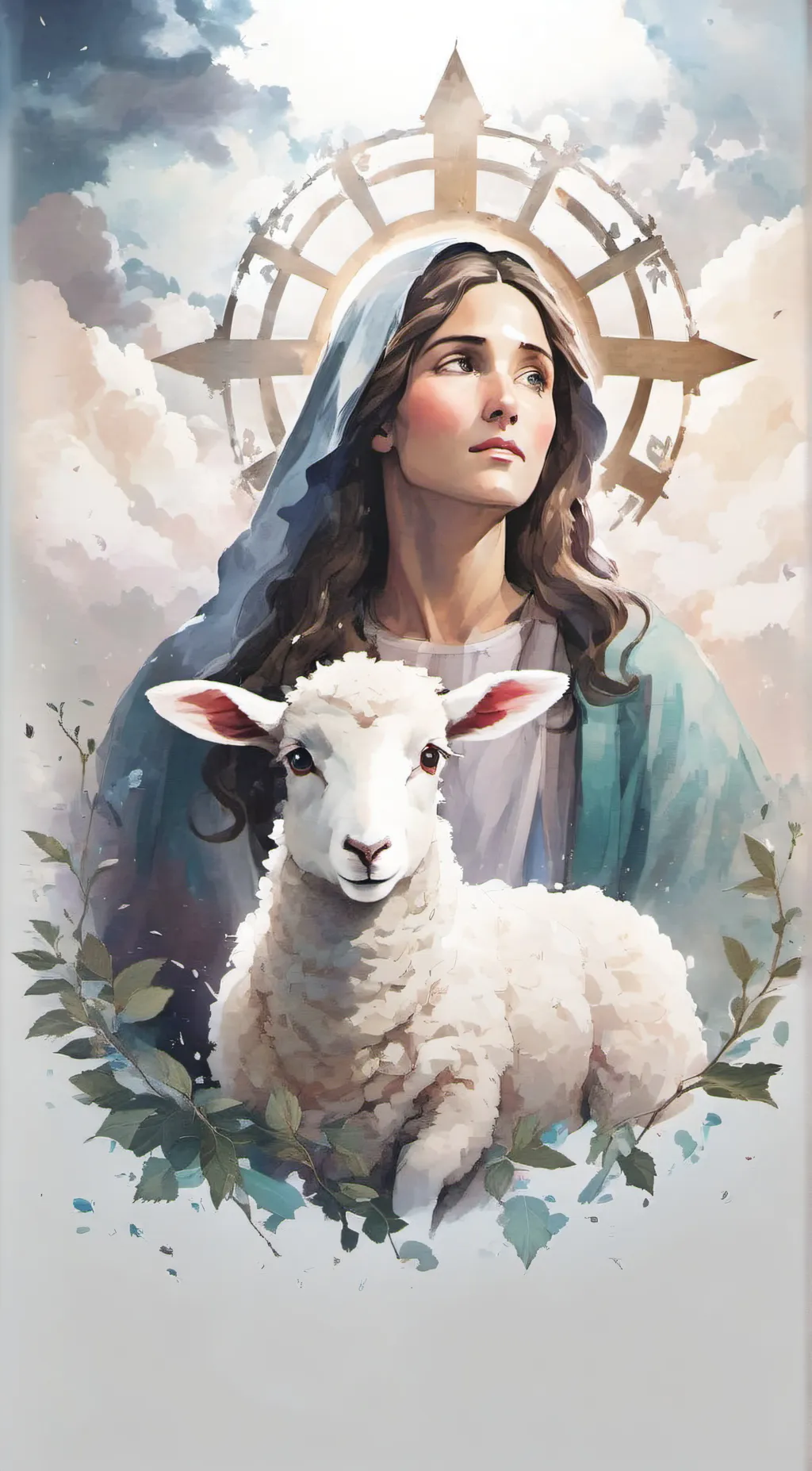 ai character: MaryChristSam background