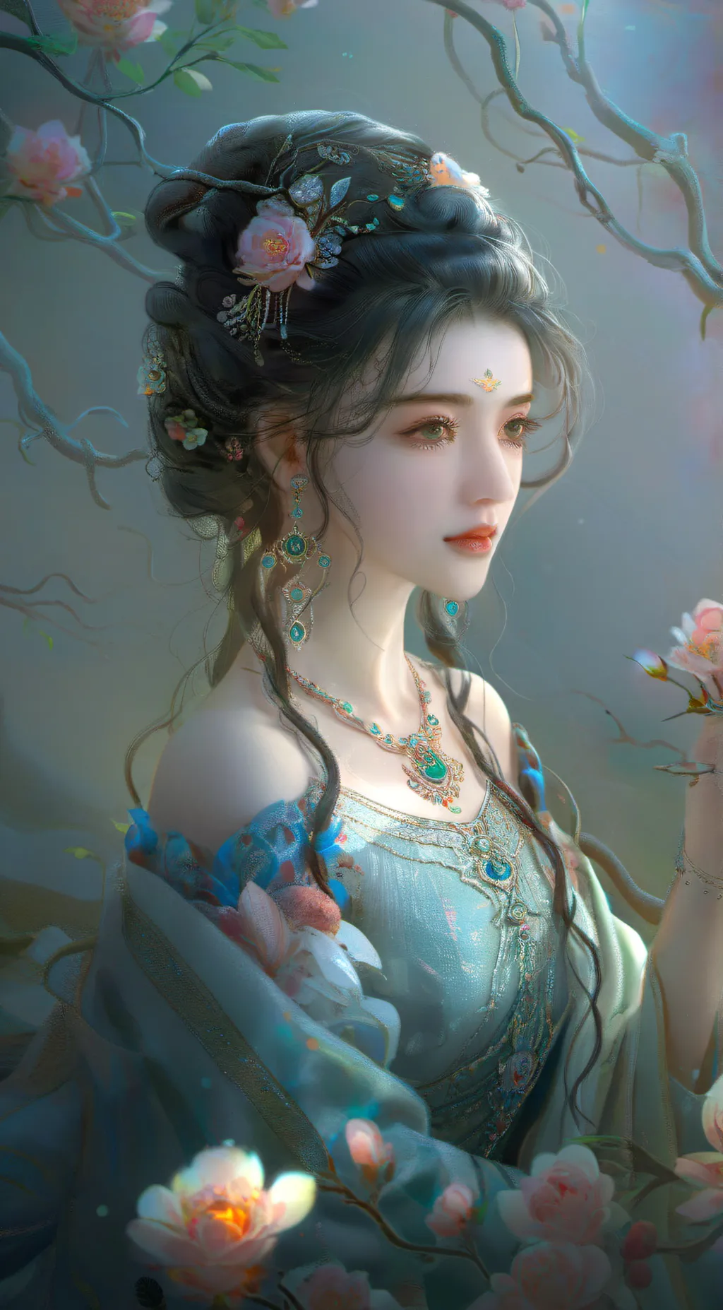 ai character: Jessica  background