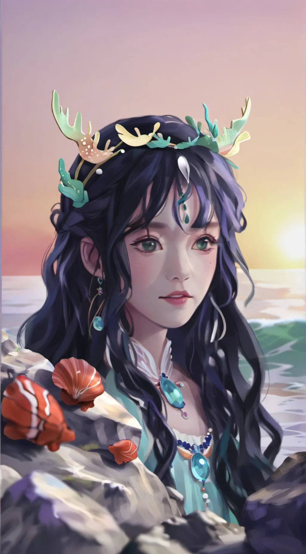 ai character: Aquaria background