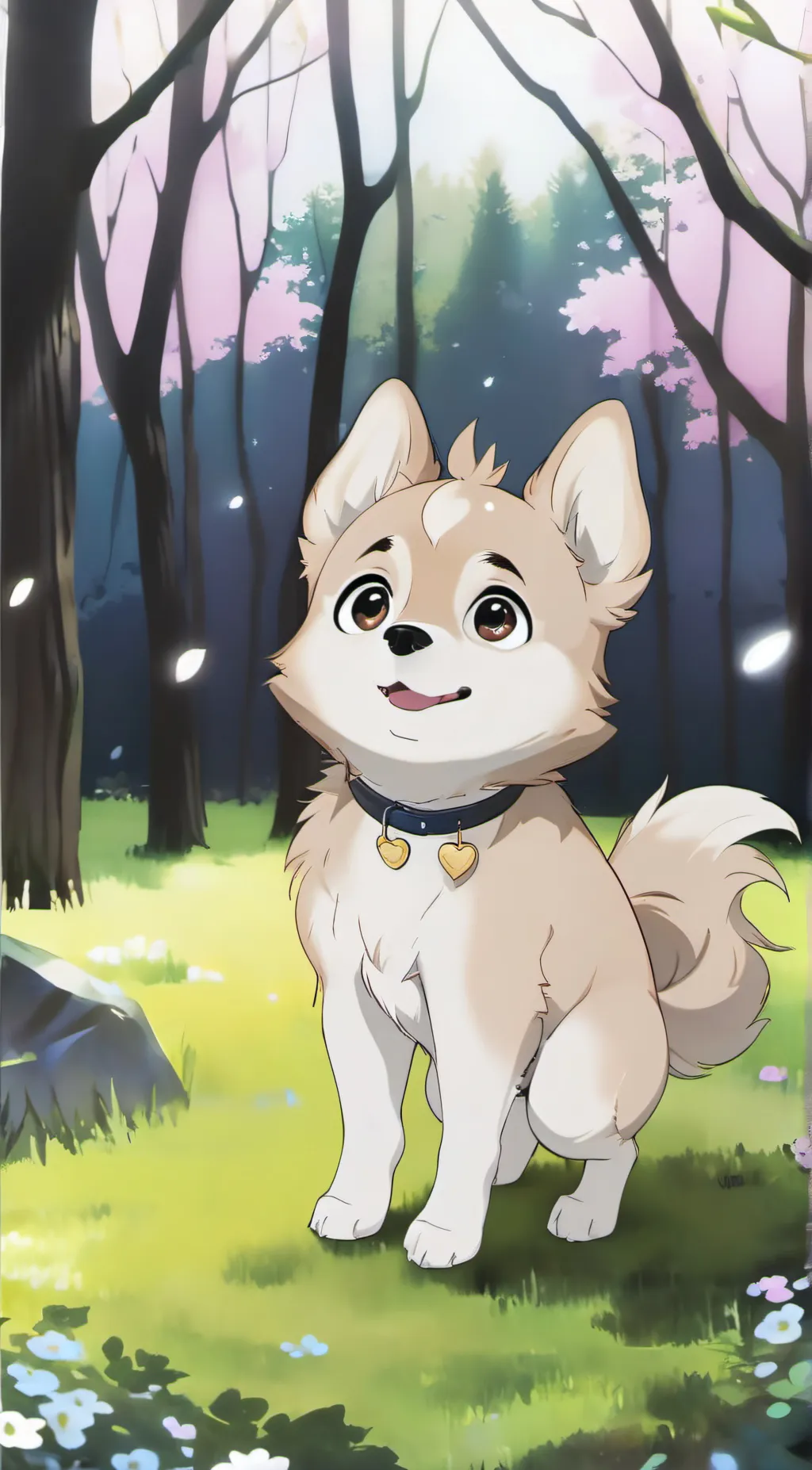ai character: Puppy background